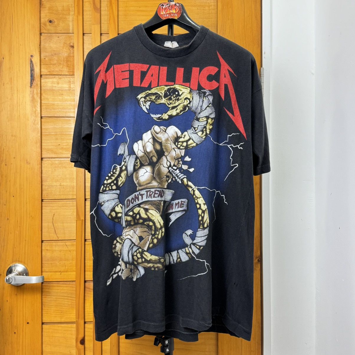 Metallica Metallica vintage shirt 90s Size US XL / EU 56 / 4 - 1 Thumbnail