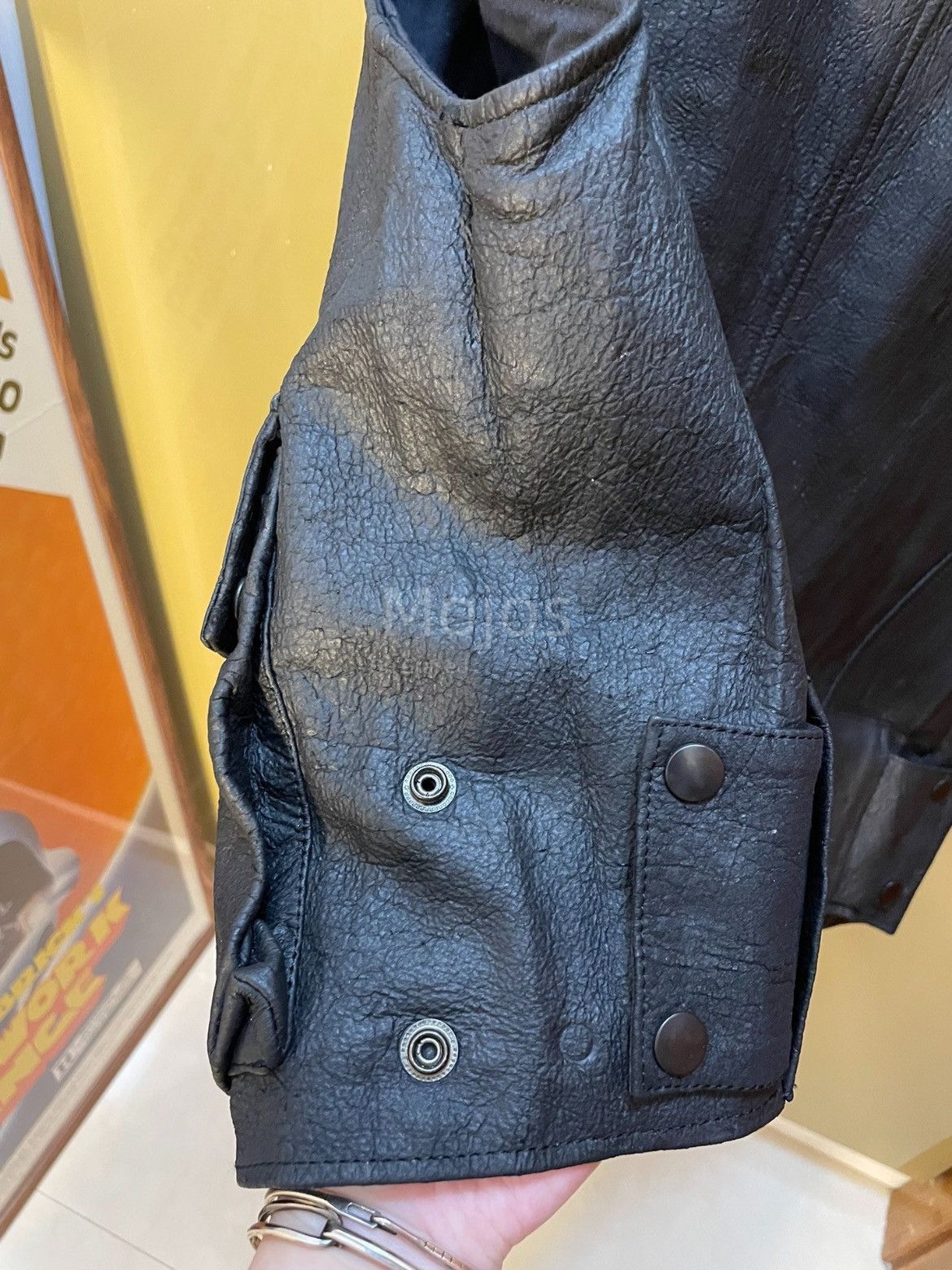 Yohji Yamamoto Sz F Yohji Yamamoto Pour Homme 80s Leather Vest-2508 Size US M / EU 48-50 / 2 - 7 Thumbnail