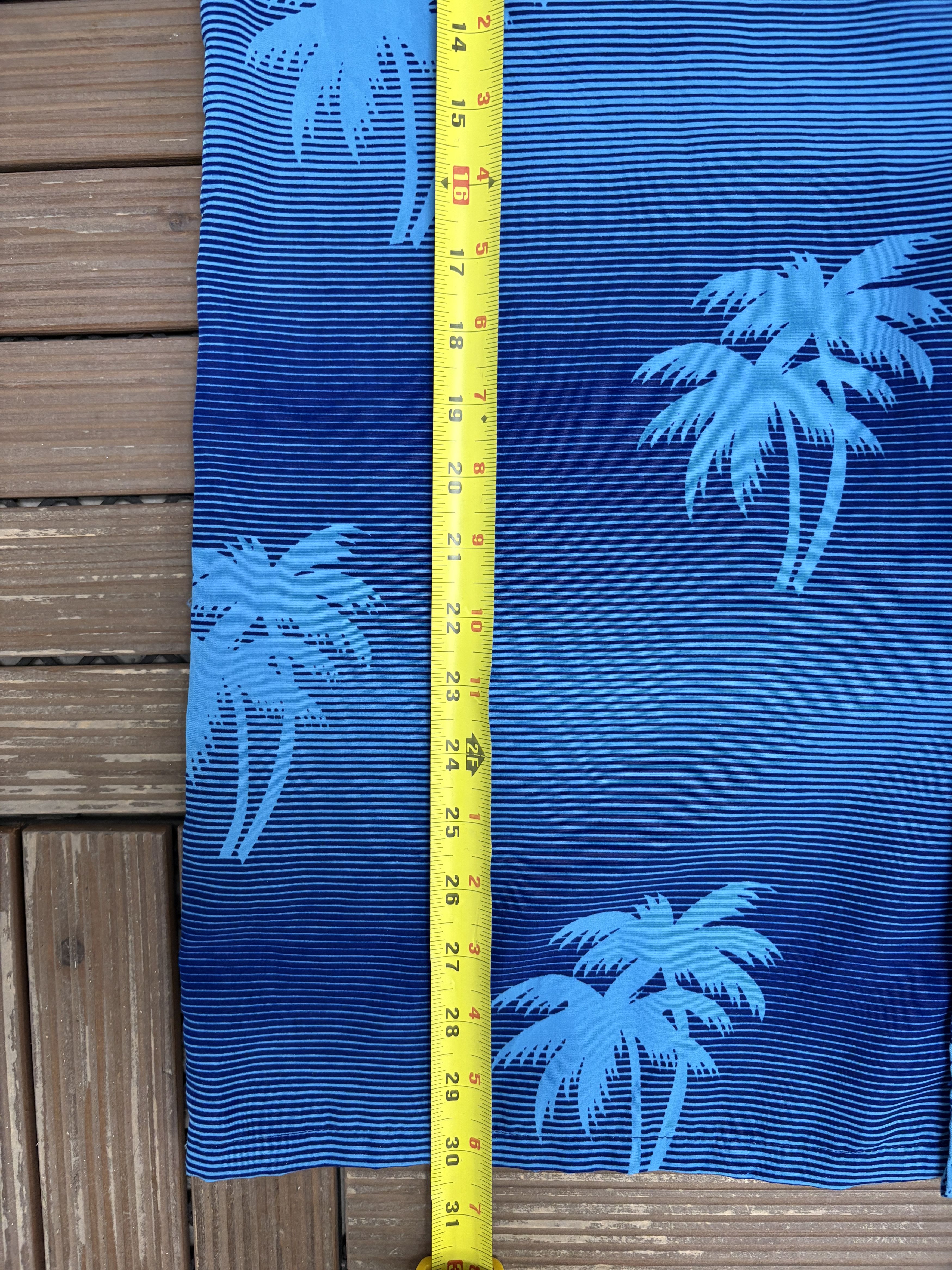 Vintage Maui Maui Palm Trees Vintage Hawaiian Button Down Shirt Size US L / EU 52-54 / 3 - 6 Thumbnail