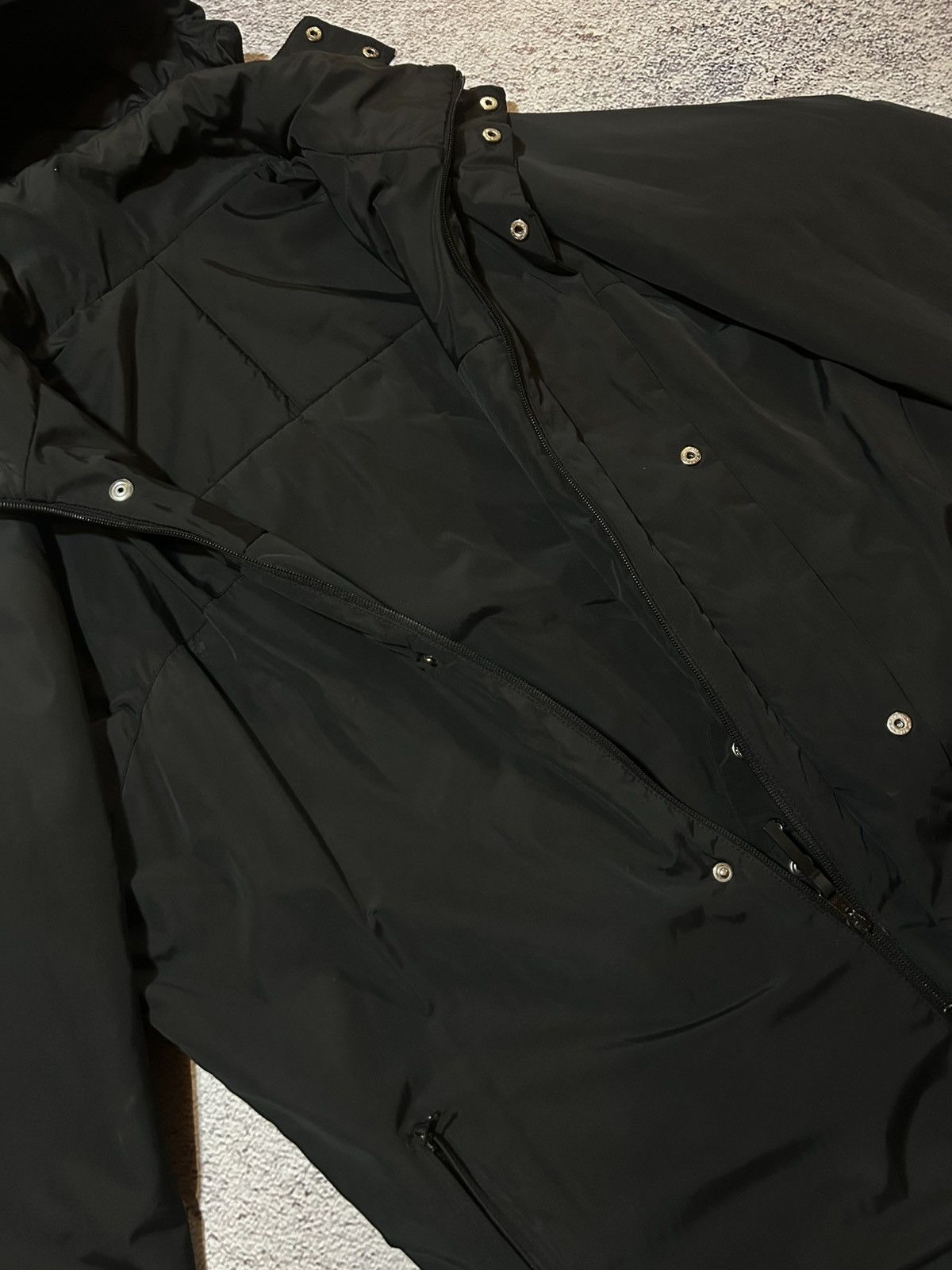 Gucci Gucci Technical Windbreaker Jacket Opium Style Total Black Size US L / EU 52-54 / 3 - 9 Thumbnail