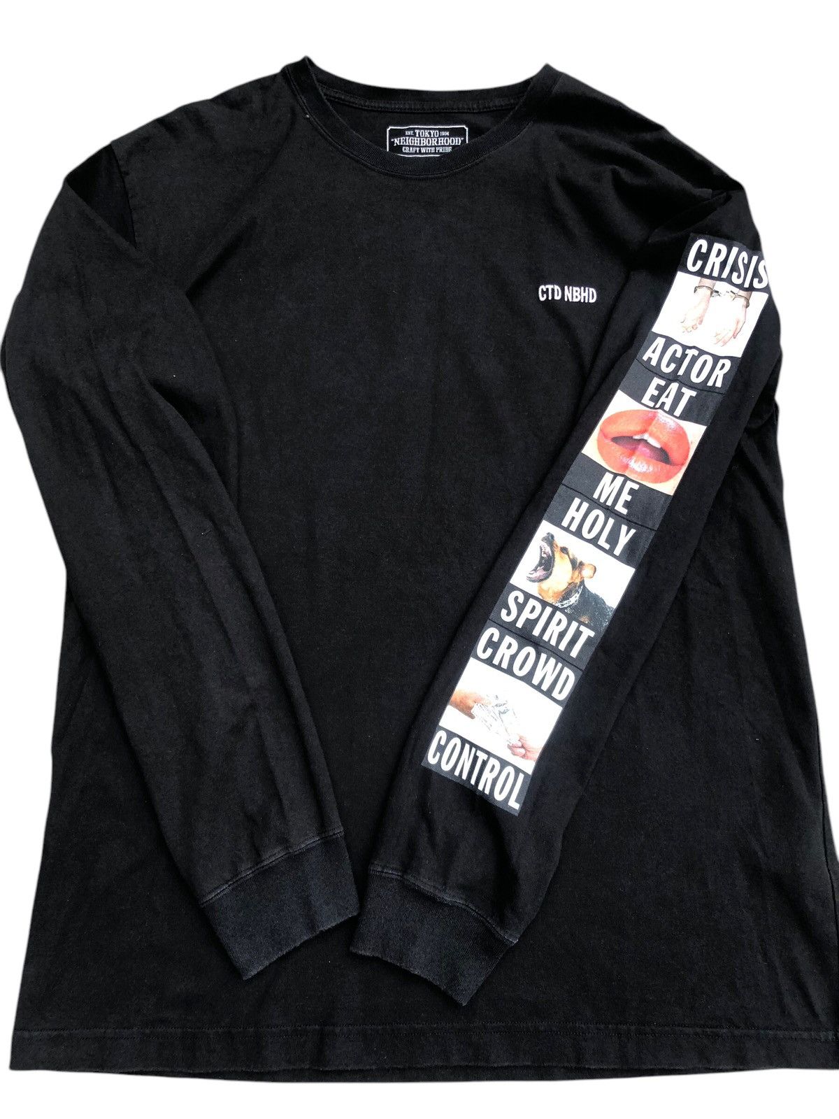 Neighborhood 🔥Nice NEIGHBORHOOD CTD NBHD Japan Longsleeve Tee Shirt Size US L / EU 52-54 / 3 - 4 Thumbnail