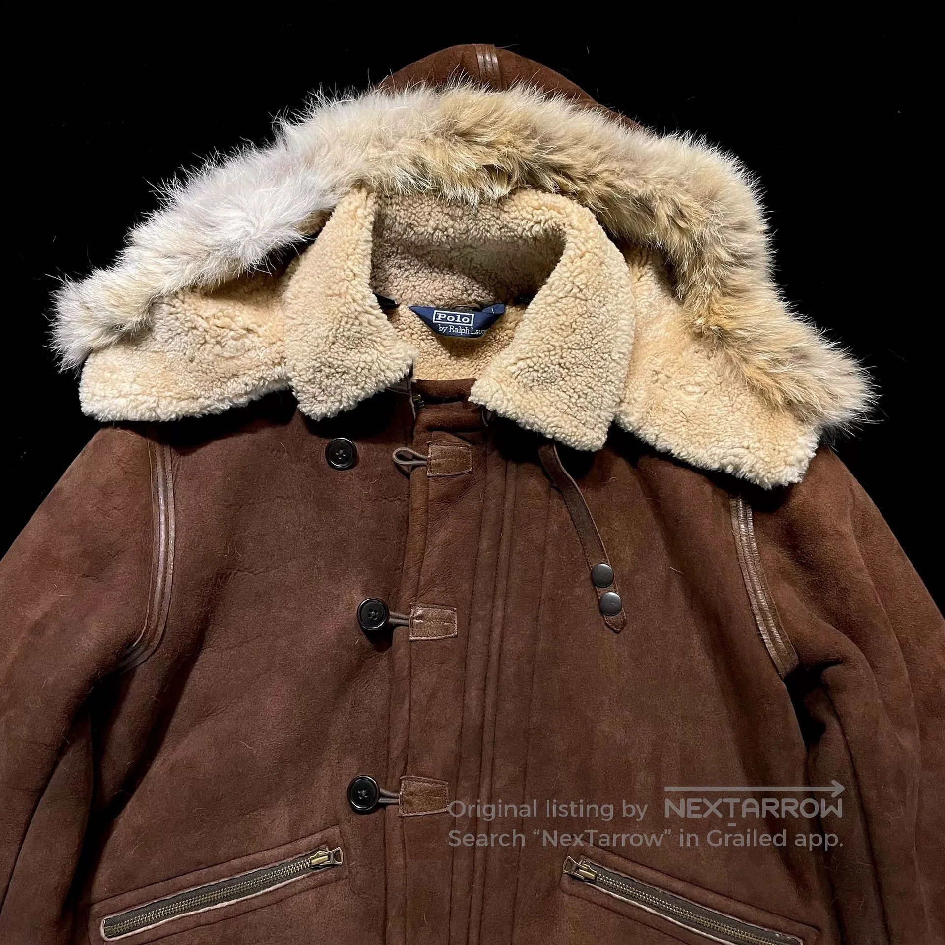 Polo Ralph Lauren Ralph Lauren B7 Shearling Coat. Size US M / EU 48-50 / 2 - 7 Thumbnail