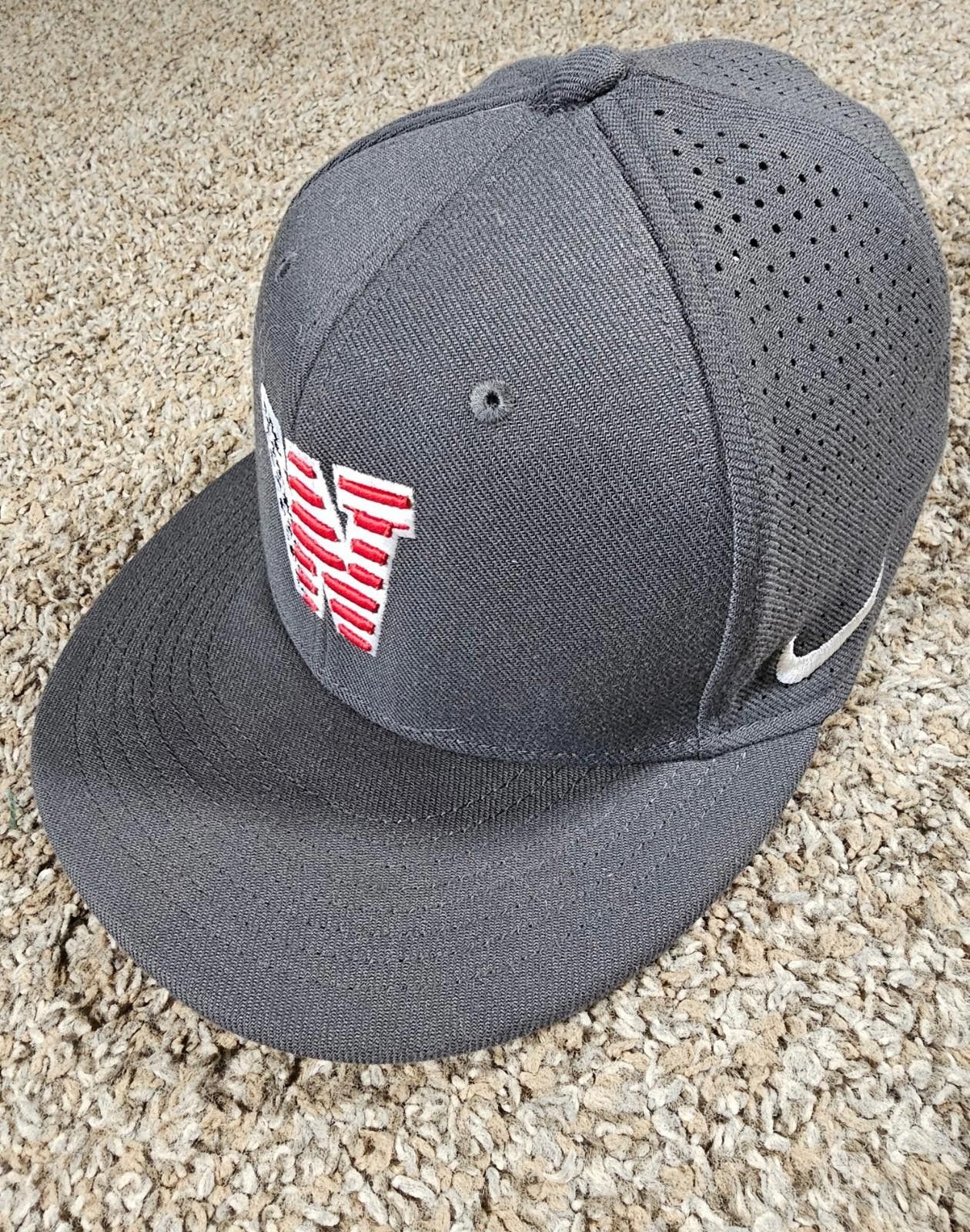 Nike Nike True Dri-Fit Hat Stars & Stripes W Gray Fitted Size ONE SIZE - 1 Thumbnail