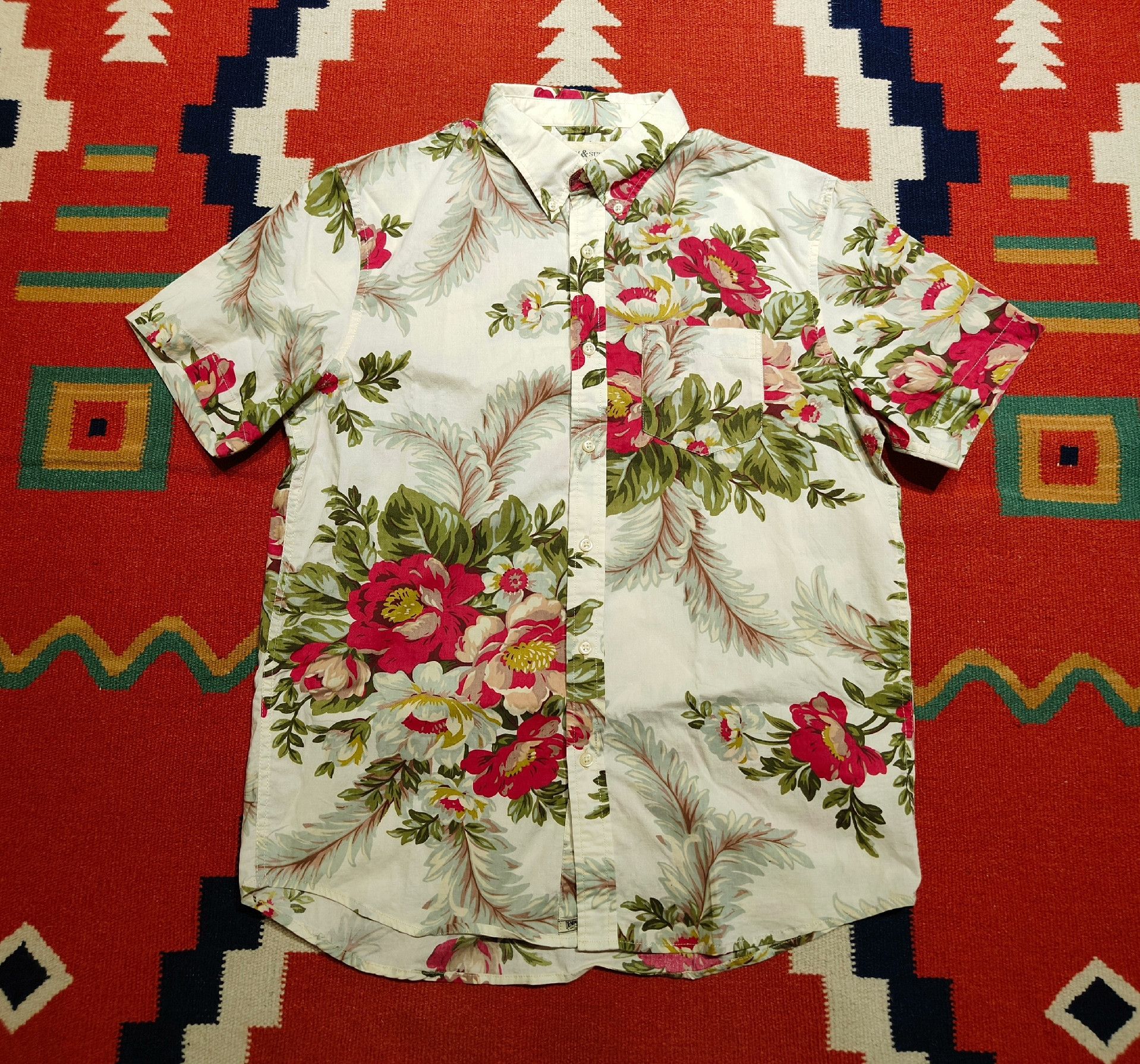 Denim & Supply Ralph Lauren Ralph Lauren Denim Supply Hawaiian Shirt Size US M / EU 48-50 / 2 - 1 Thumbnail