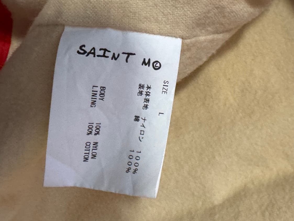 Saint Michael Saint Michael Red Coach Jacket Size US L / EU 52-54 / 3 - 6 Thumbnail