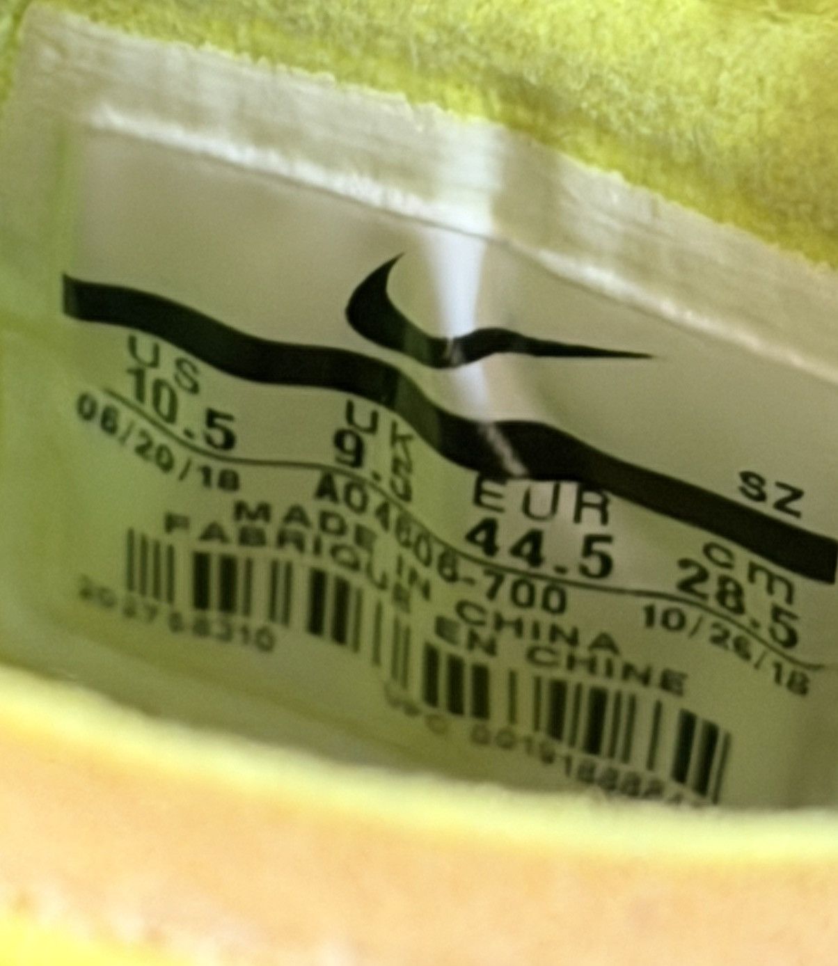 Nike × Off-White Nike x Off-White AF1 Low Volt OG All Size US 10.5 / EU 43-44 - 7 Thumbnail