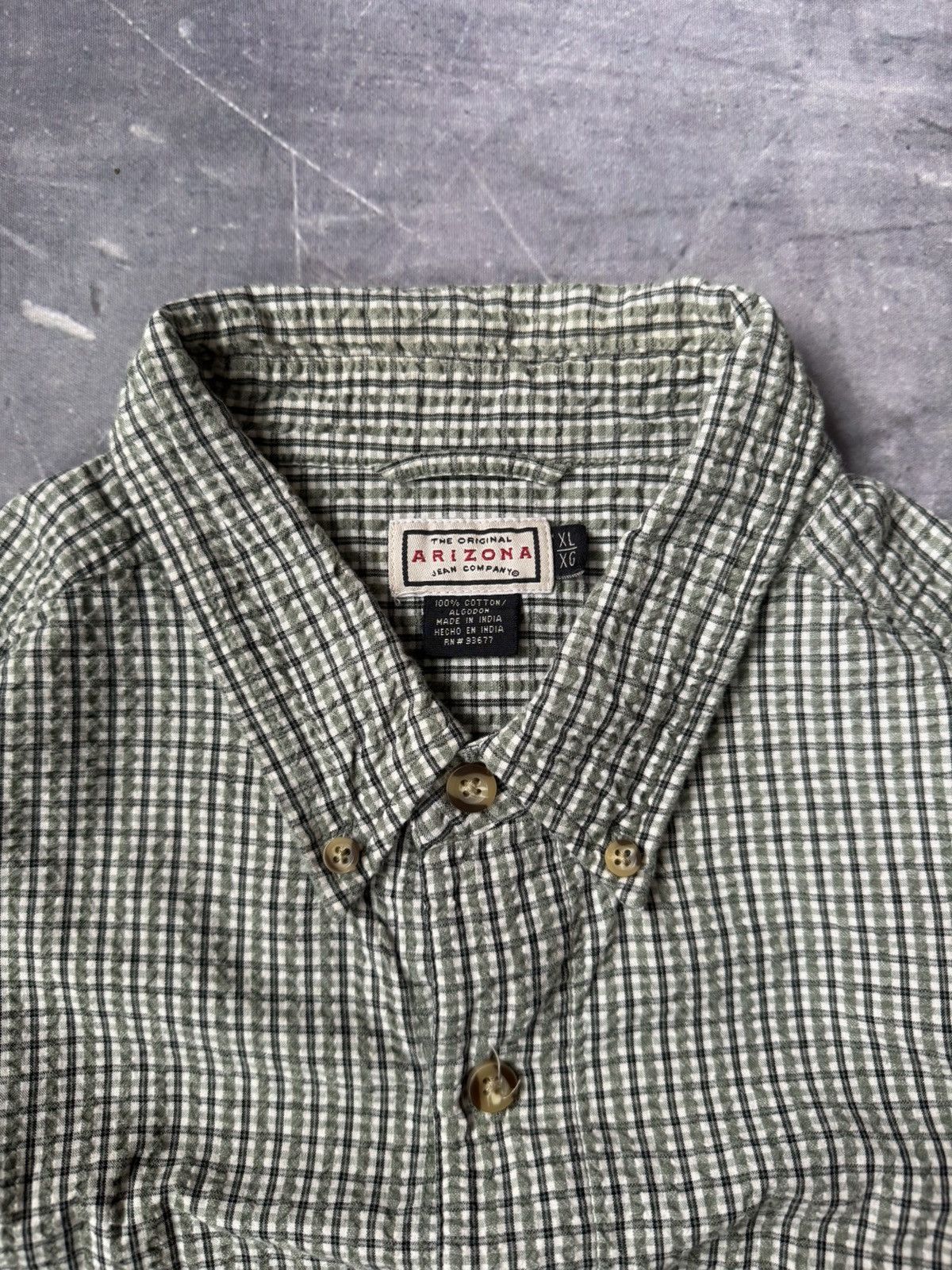 Vintage Vintage Arizona Short-sleeve Button-down Shirt (XL) Size US XL / EU 56 / 4 - 7 Thumbnail
