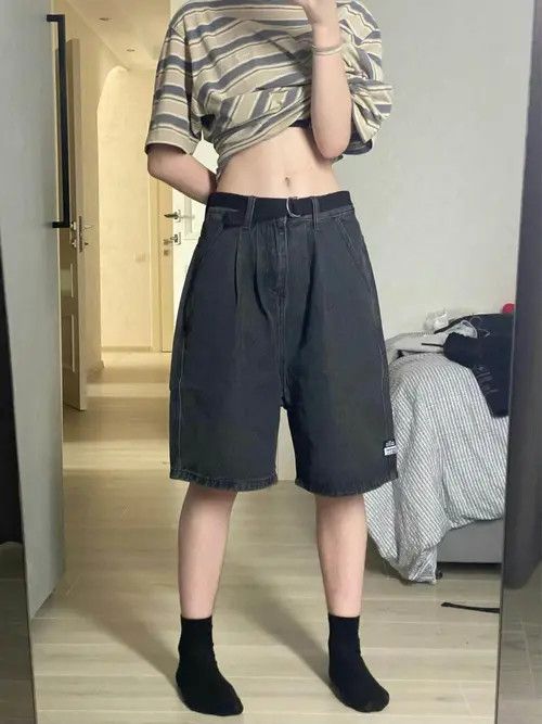 VIBE Wide Leg Knee Length Shorts Size US 30 / EU 46 - 2 Thumbnail