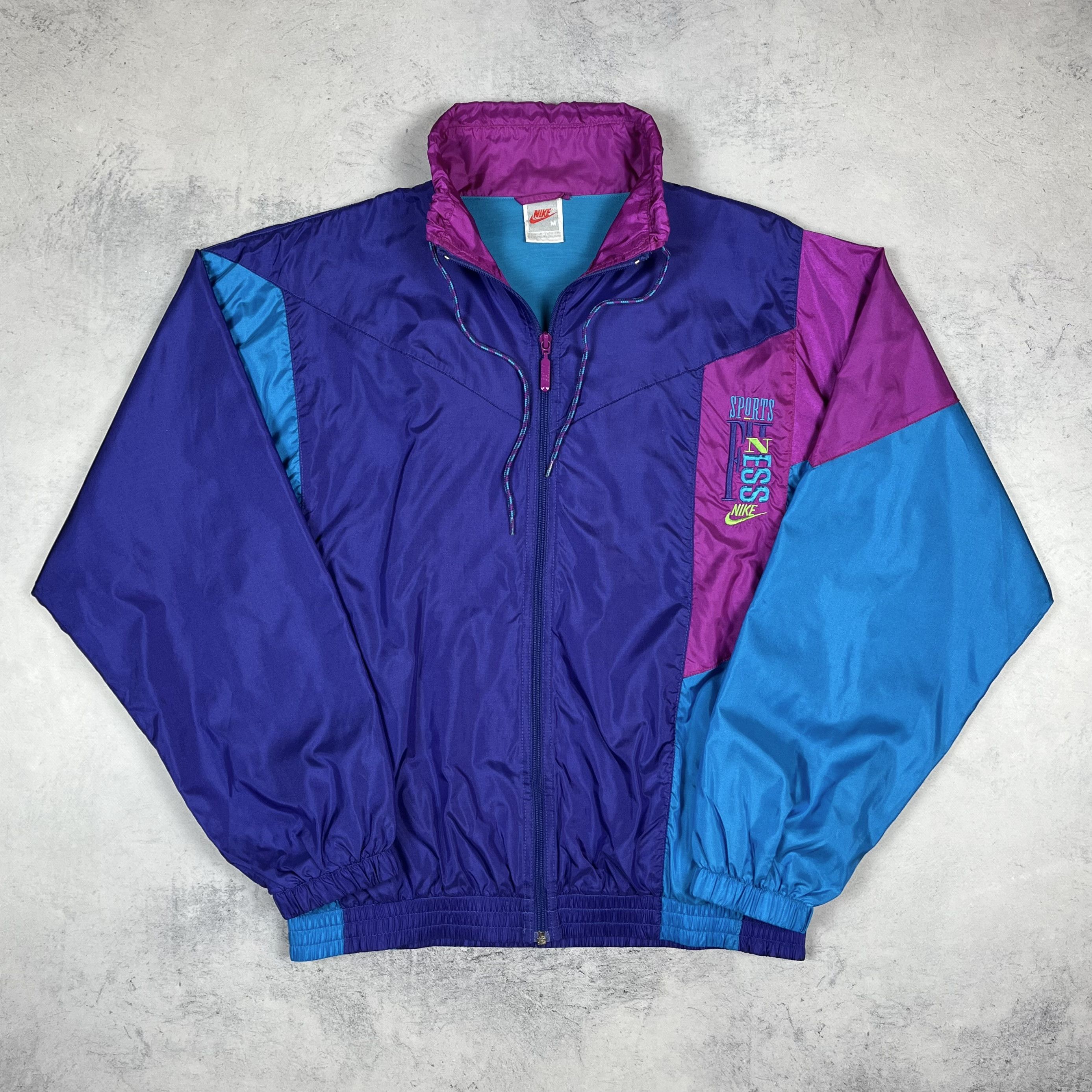 Nike Vintage Nike Nylon Retro Tracksuit Jacket+Pants 90’s Size US M / EU 48-50 / 2 - 3 Thumbnail