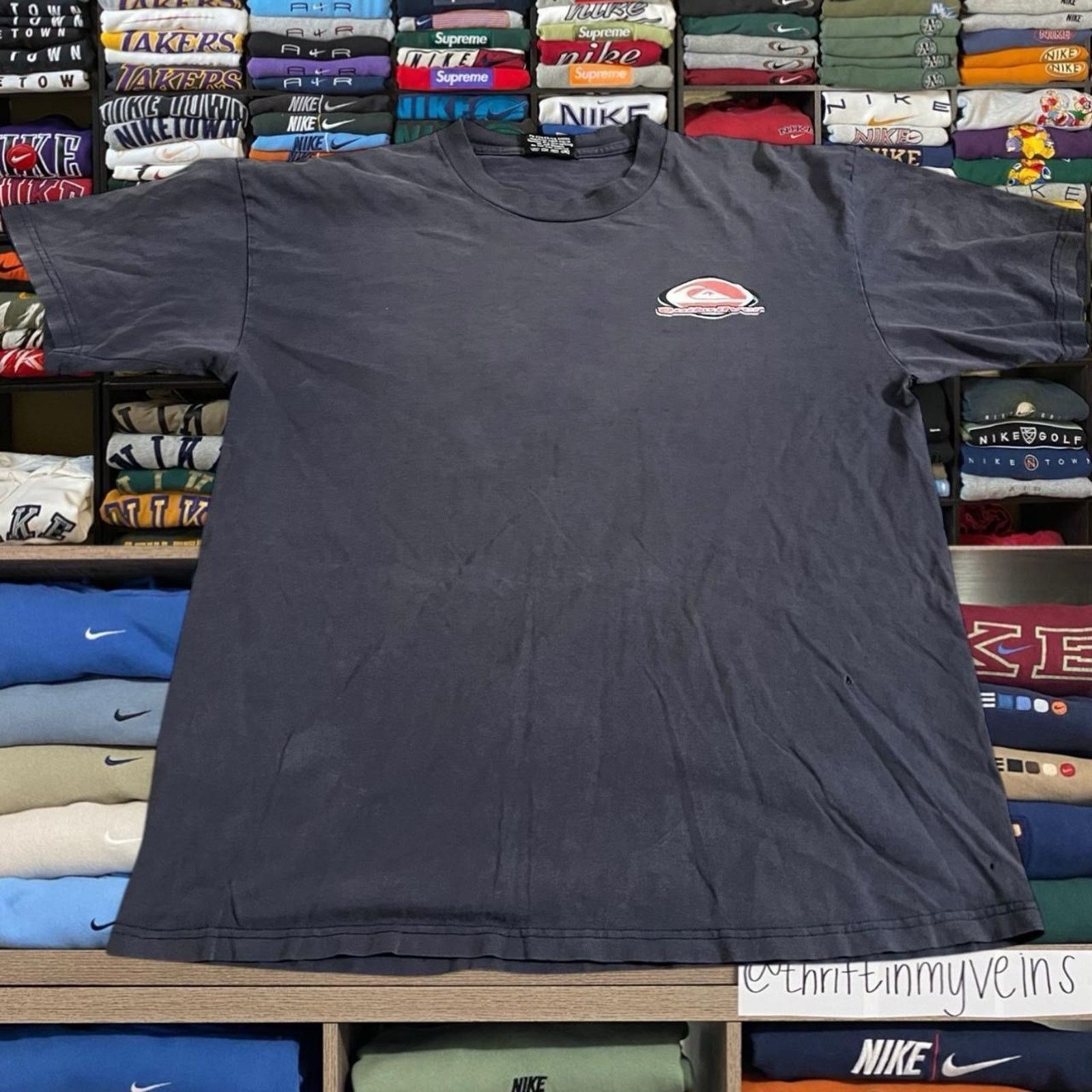 Quiksilver Vintage Y2K 2003 quiksilver Surf Sweater/Shirt Size US L / EU 52-54 / 3 - 2 Thumbnail