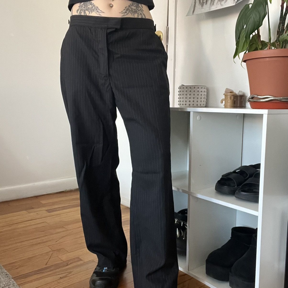 Jil Sander Jill Sander pin stripe Trousers Size 28" / US 6 / IT 42 - 2 Thumbnail