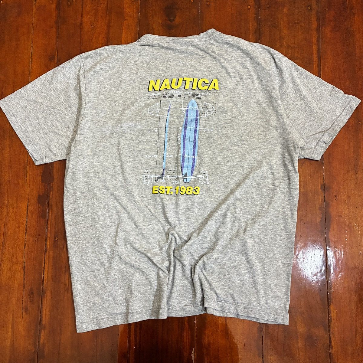 Nautica Nautica Surf Rider Style Hawaii Size US XL / EU 56 / 4 - 1 Thumbnail