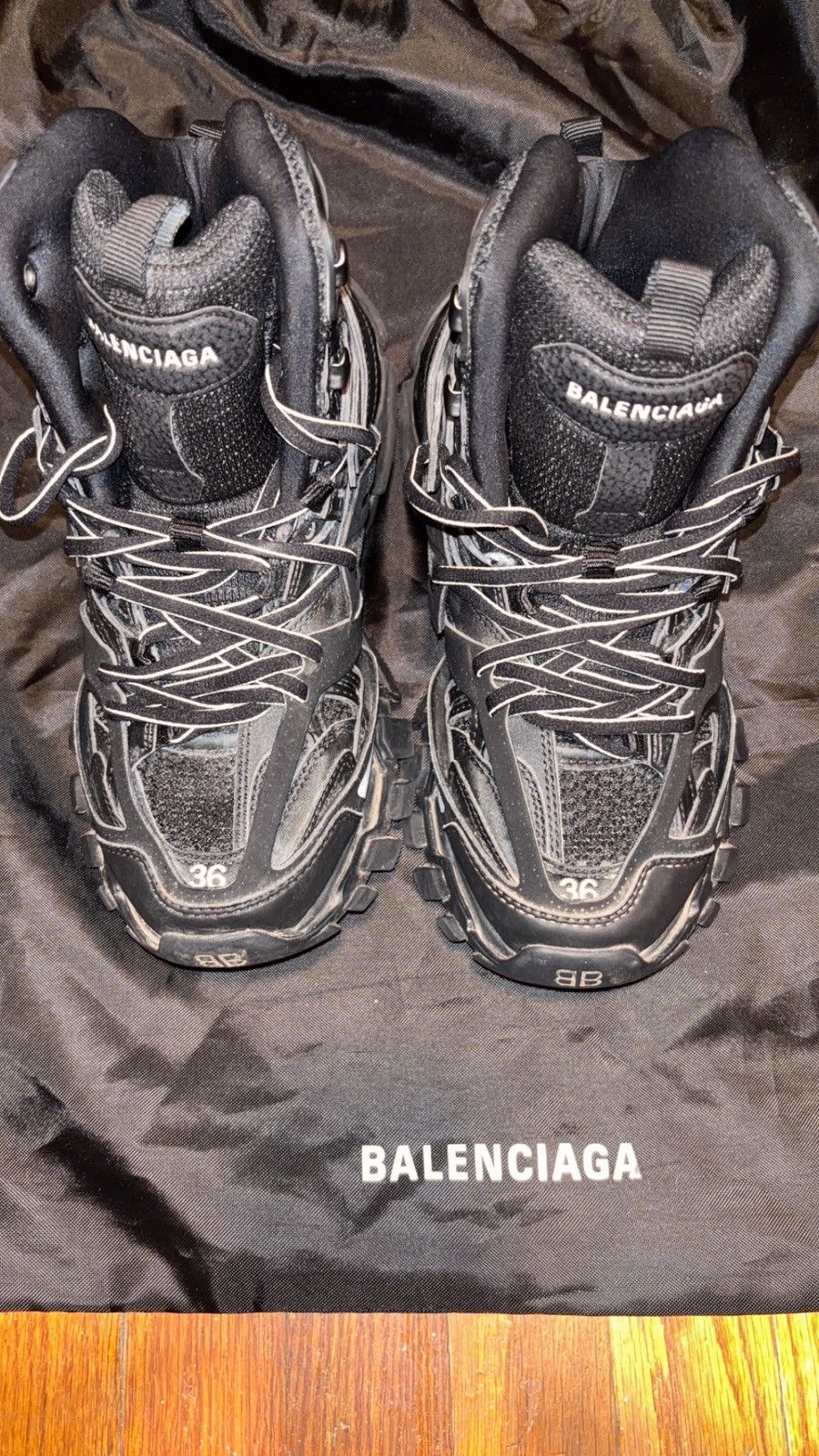 Balenciaga Women’s Balenciaga Track Hikes Size US 6 / IT 36 - 1 Thumbnail