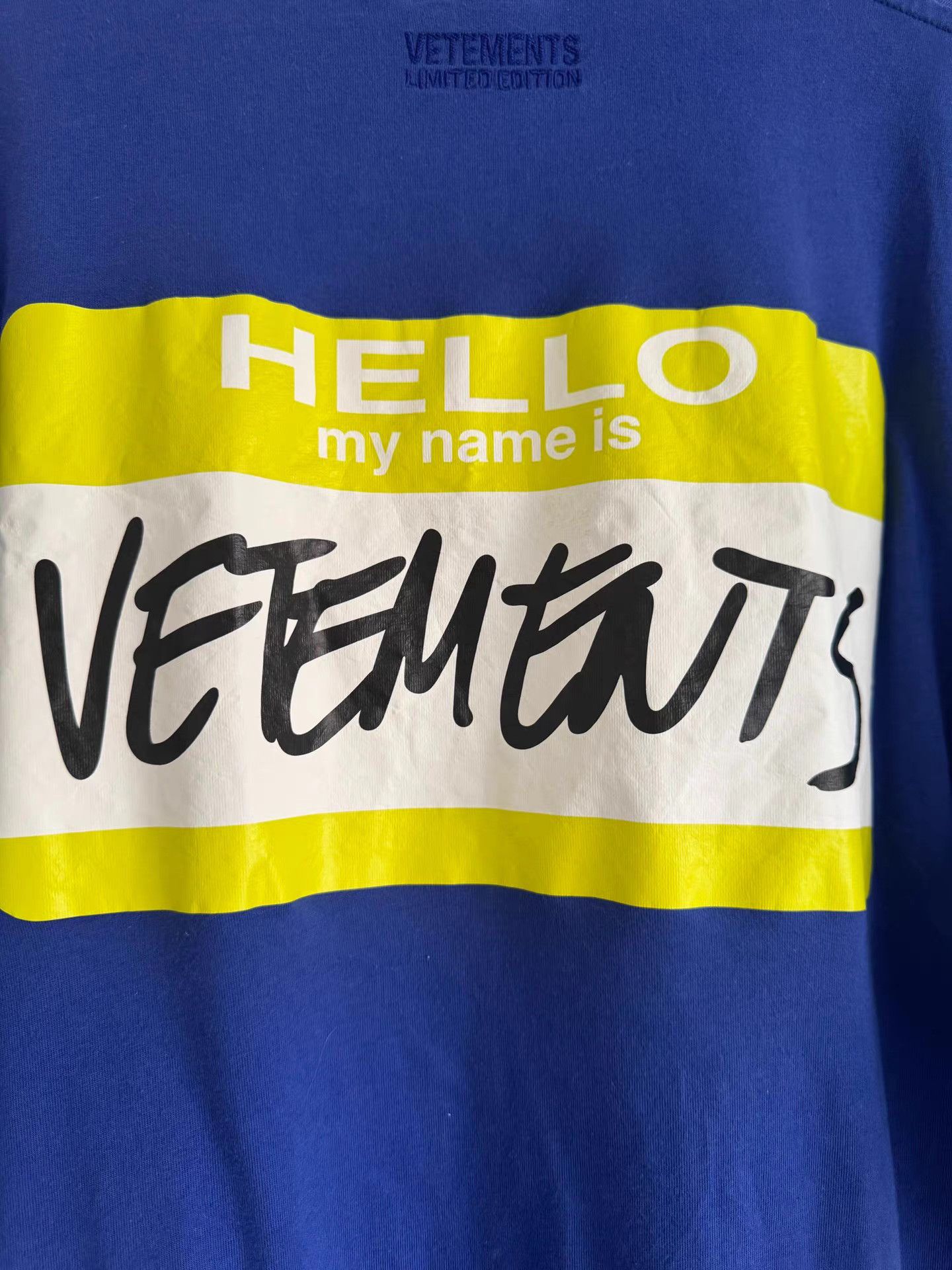 Vetements Vetements Signature Logo T-Shirt Size US XS / EU 42 / 0 - 3 Thumbnail