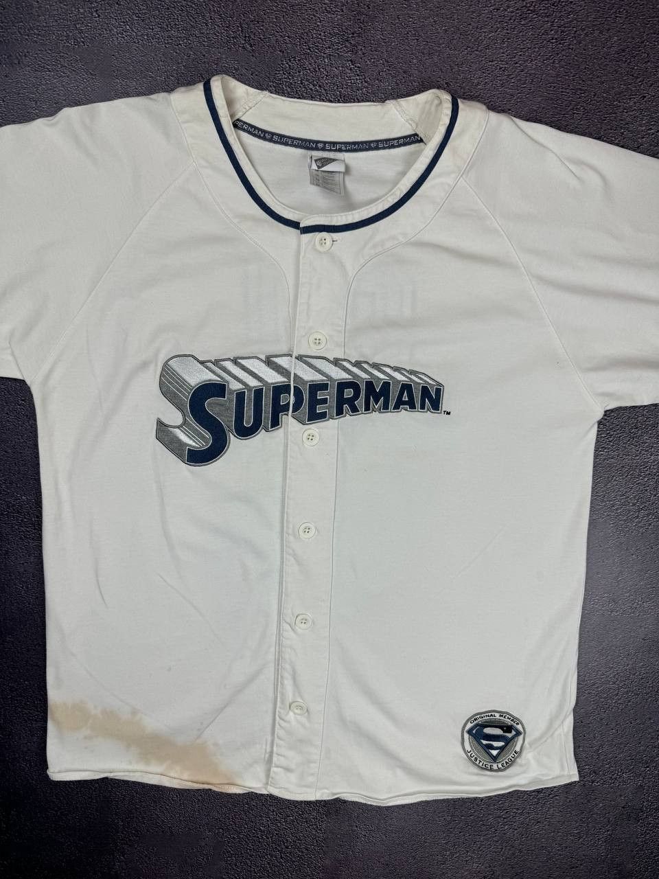 DC Comics Vintage Superman DC comics Baseball Jersey Size M Size US M / EU 48-50 / 2 - 4 Thumbnail