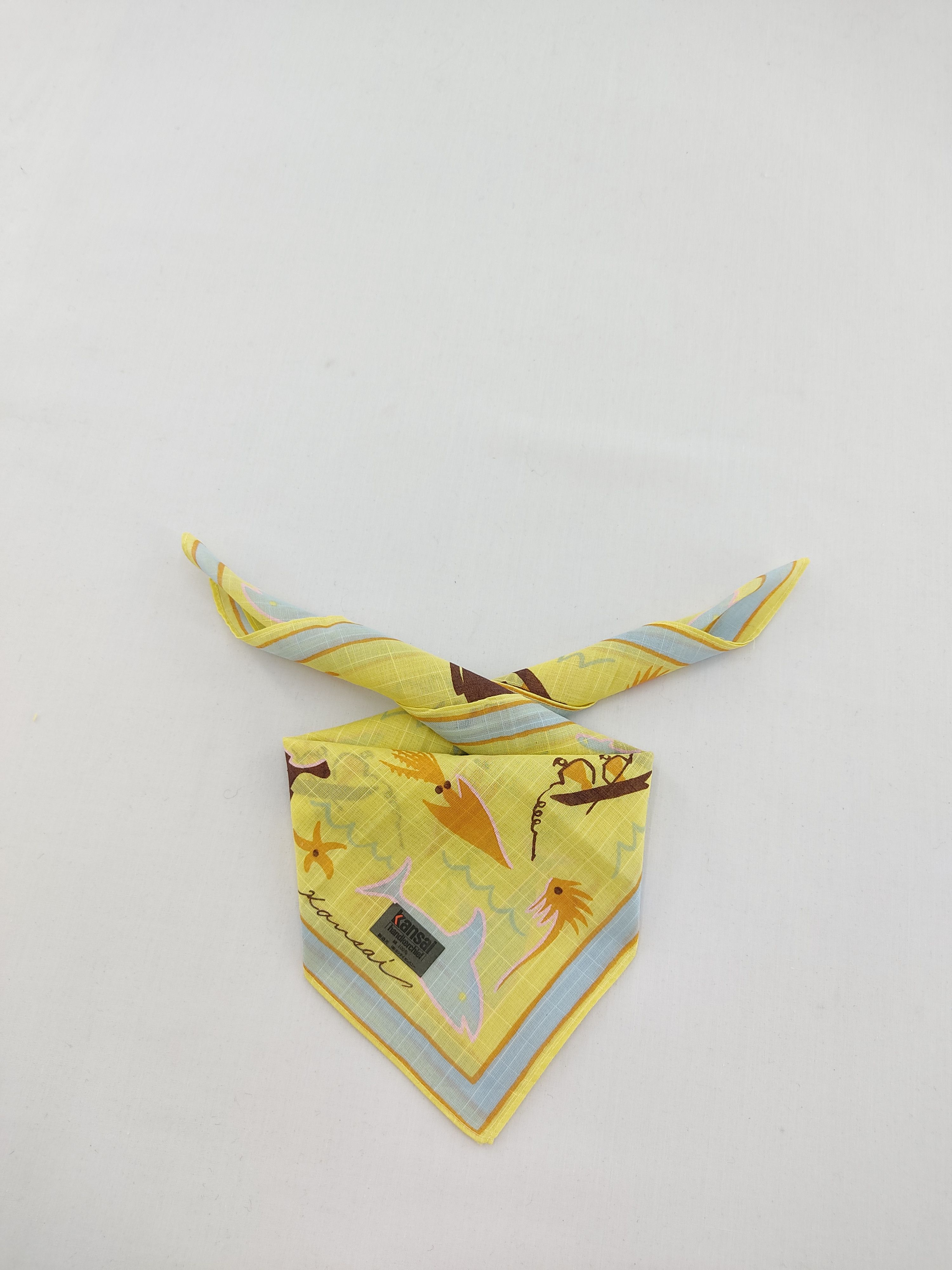 Kansai Yamamoto Kansai Yamamoto Handkerchief / Neckwear / Bandana Size ONE SIZE - 2 Thumbnail