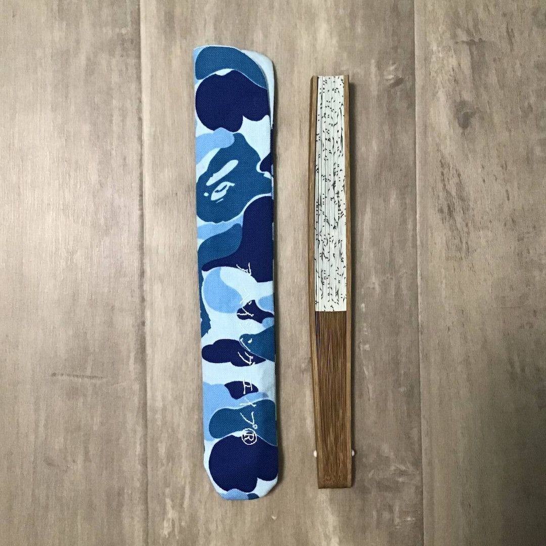 Bape BAPE ABC camo Blue folding fan a bathing ape Size ONE SIZE - 4 Thumbnail