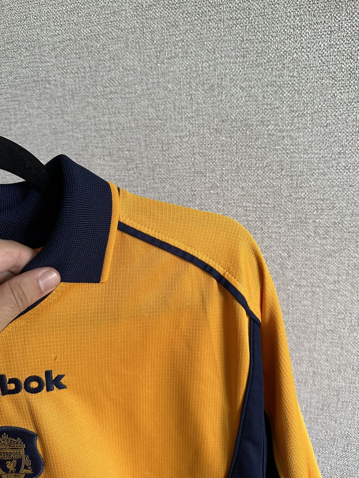 Reebok 2000/01 Reebok Liverpool FC Third Kit Soccer Jersey Size US L / EU 52-54 / 3 - 7 Thumbnail