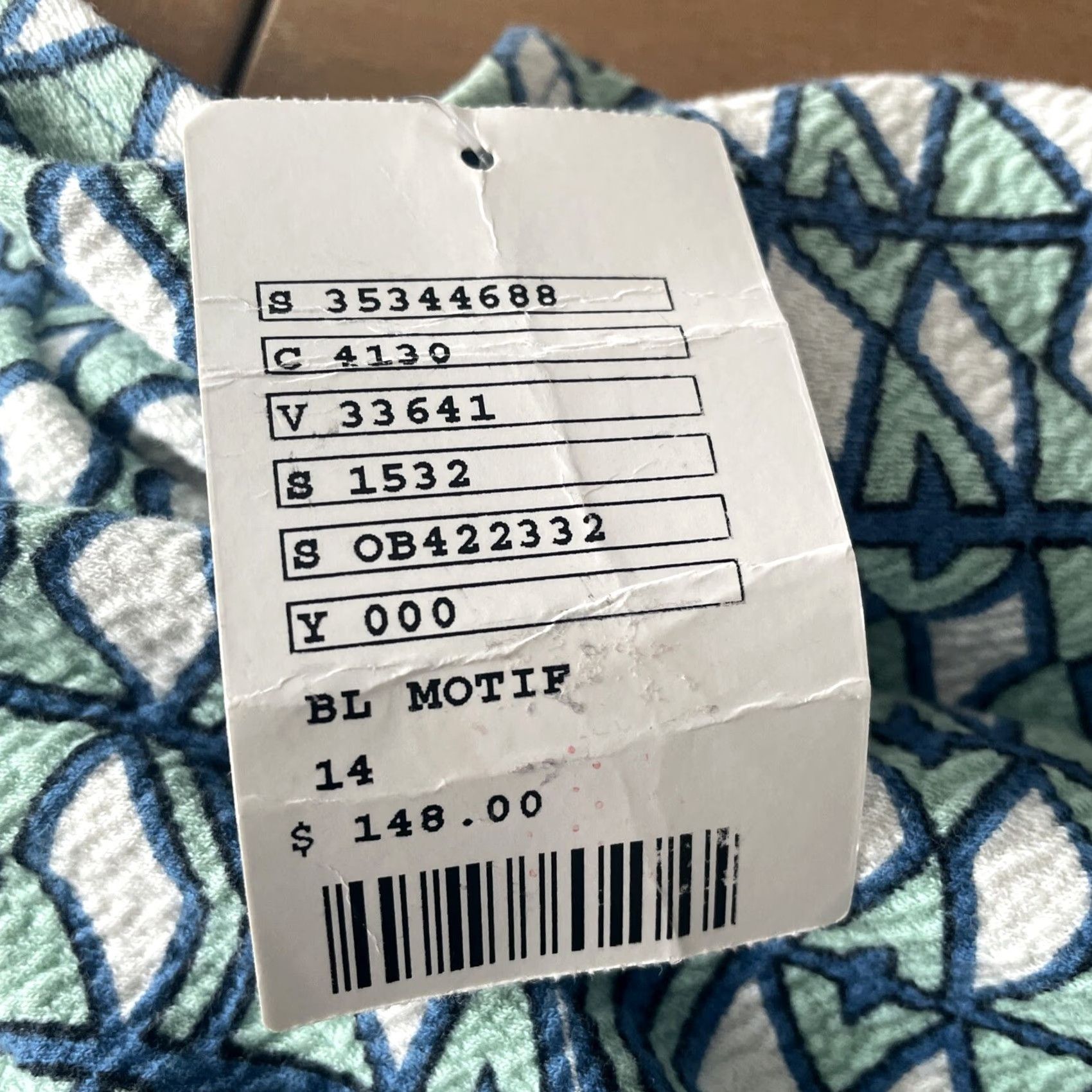 Anthropologie NWT Anthropologie Maeve Abstract Shift Mini Dress Womens 14 Pockets Back Cutout Geometric Knit Vintage No N/A Size XL / US 12-14 / IT 48-50 - 3 Thumbnail
