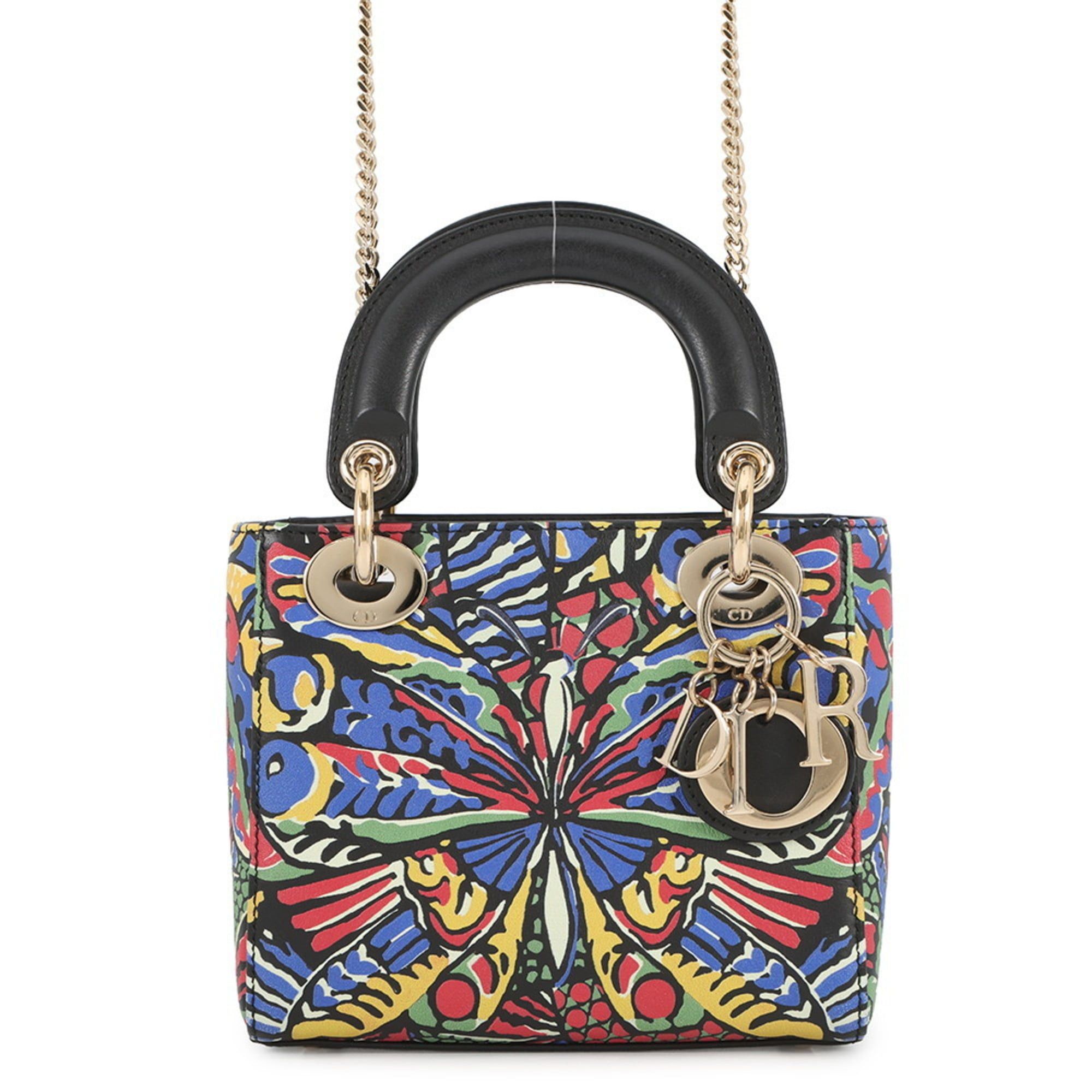 Dior Christian Dior BUTTERFLY AROUND THE WORLD Lady D-Lite Medium 