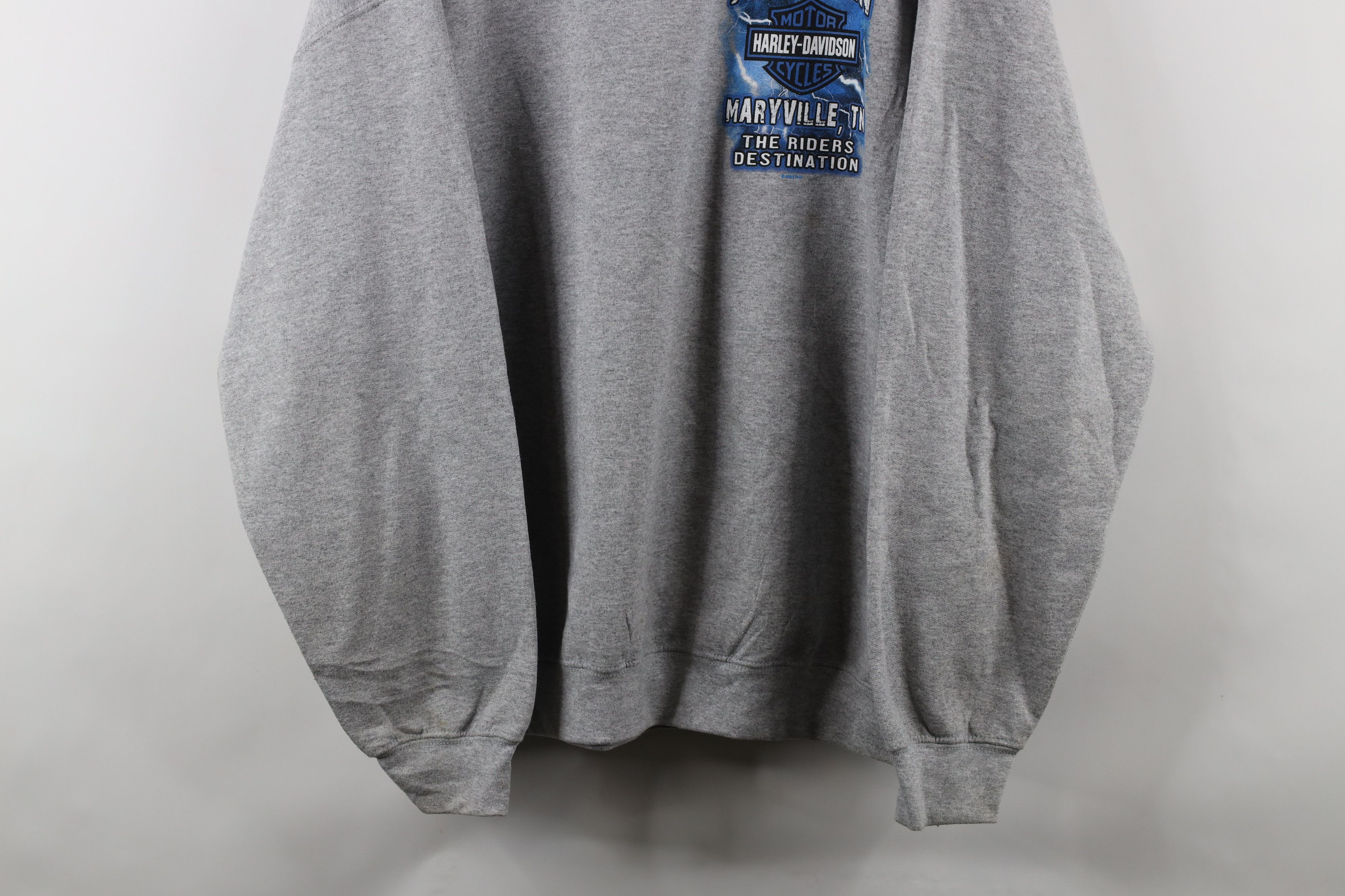 Harley Davidson Harley Davidson Mountain Dragon Crewneck Sweatshirt Gray Size US XL / EU 56 / 4 - 3 Thumbnail