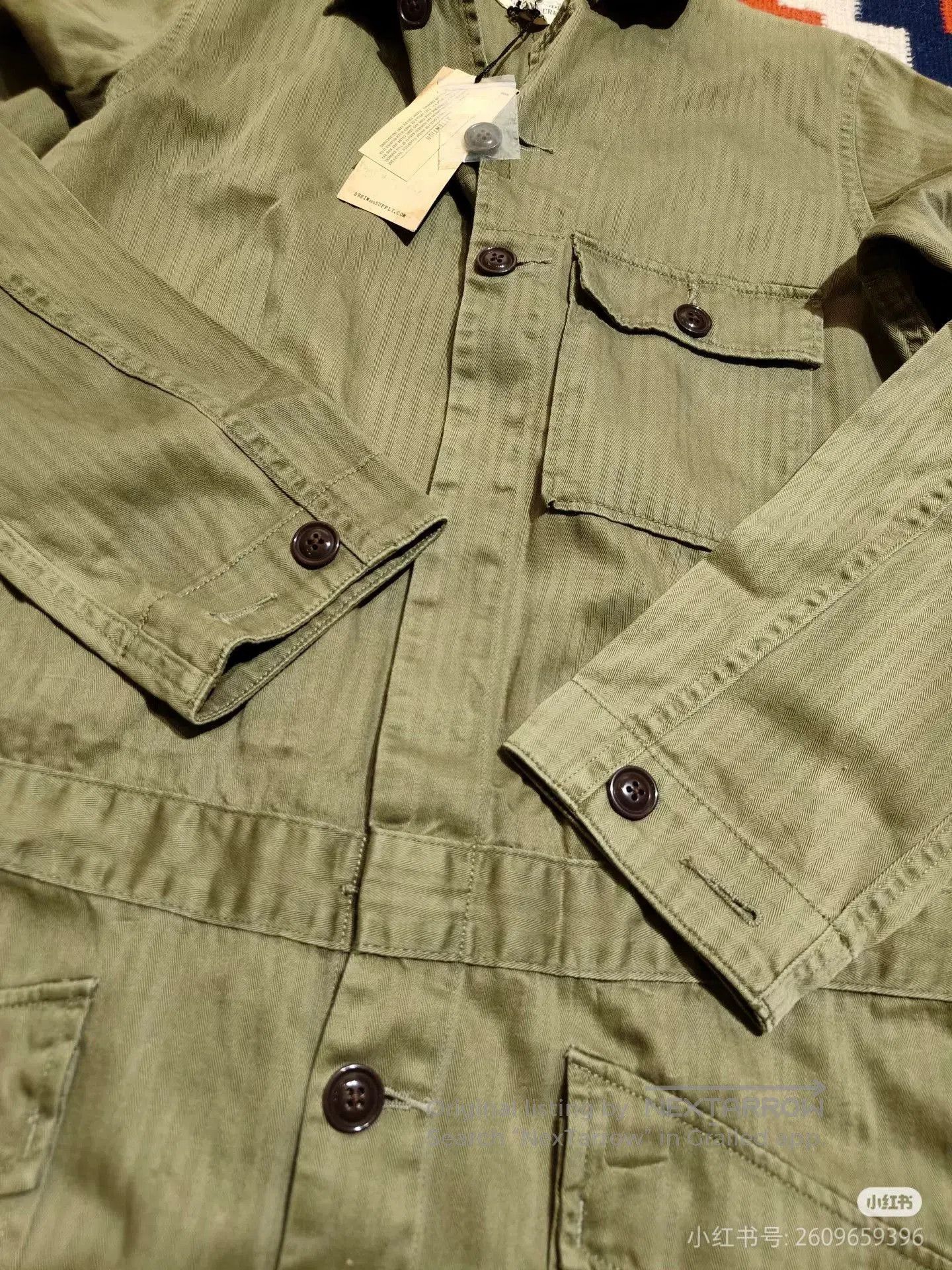 RRL Ralph Lauren Ralph Lauren Women's Jumpsuit HBT Fabric. Size 24" / US 00 / IT 34 - 4 Thumbnail
