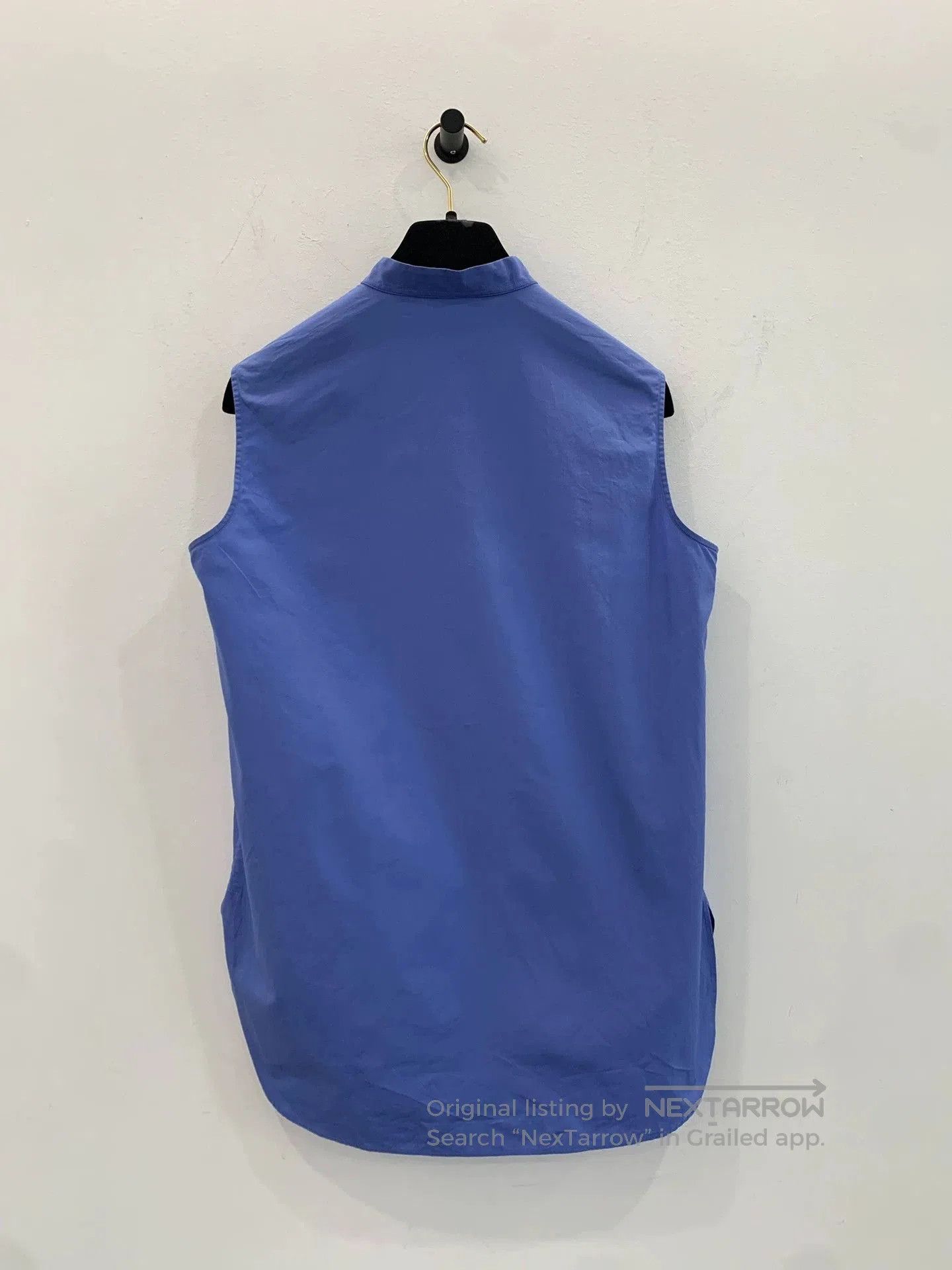 Dior dior blue sleeveless shirt with bee logo. Size US S / EU 44-46 / 1 - 2 Thumbnail