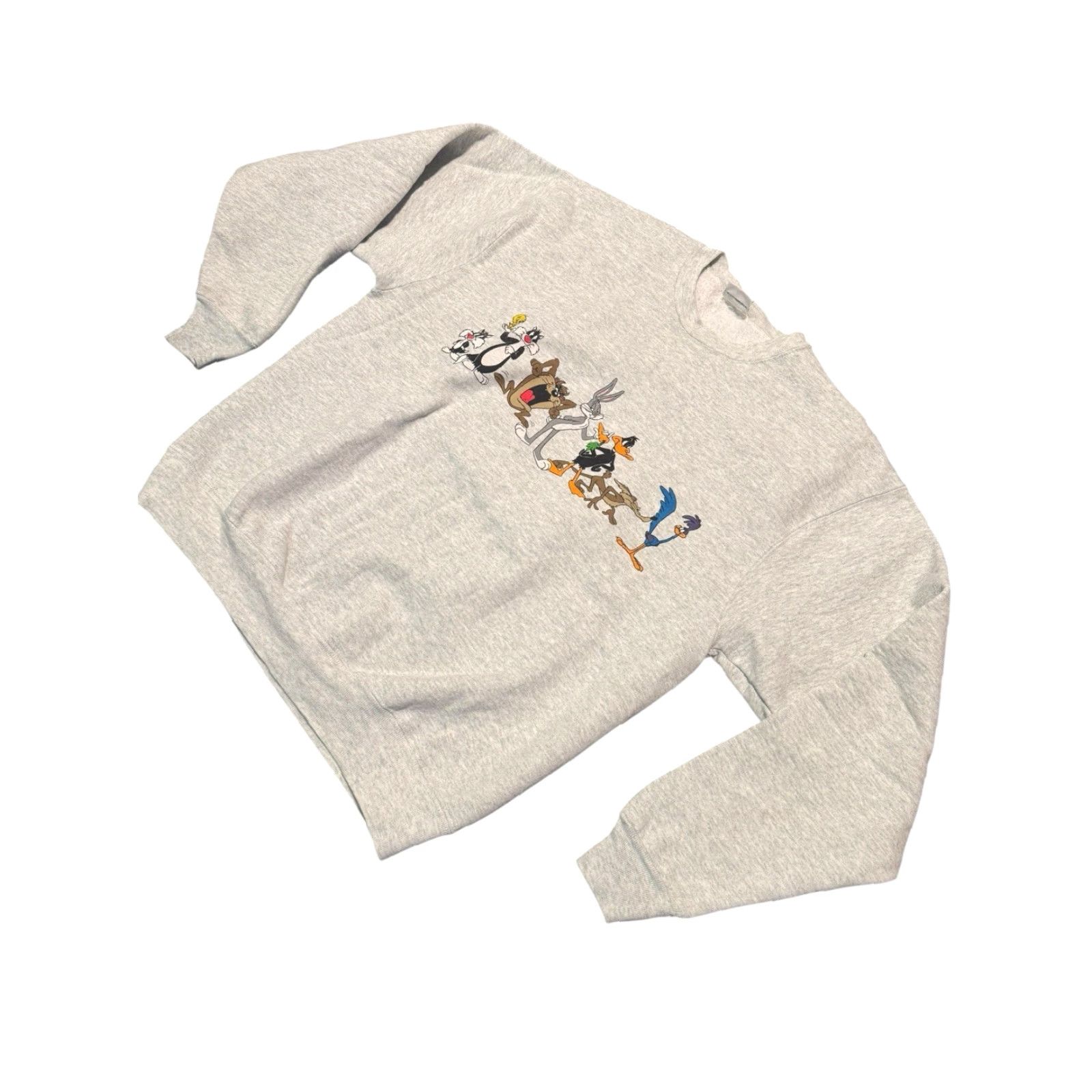 Vintage VINTAGE Acme Looney Tunes Crewneck Sweatshirt Gray M/L Bugs, Daffy Sweatshirt, Unisex Adults, 1991, 90s Cartoon Size US M / EU 48-50 / 2 - 3 Thumbnail