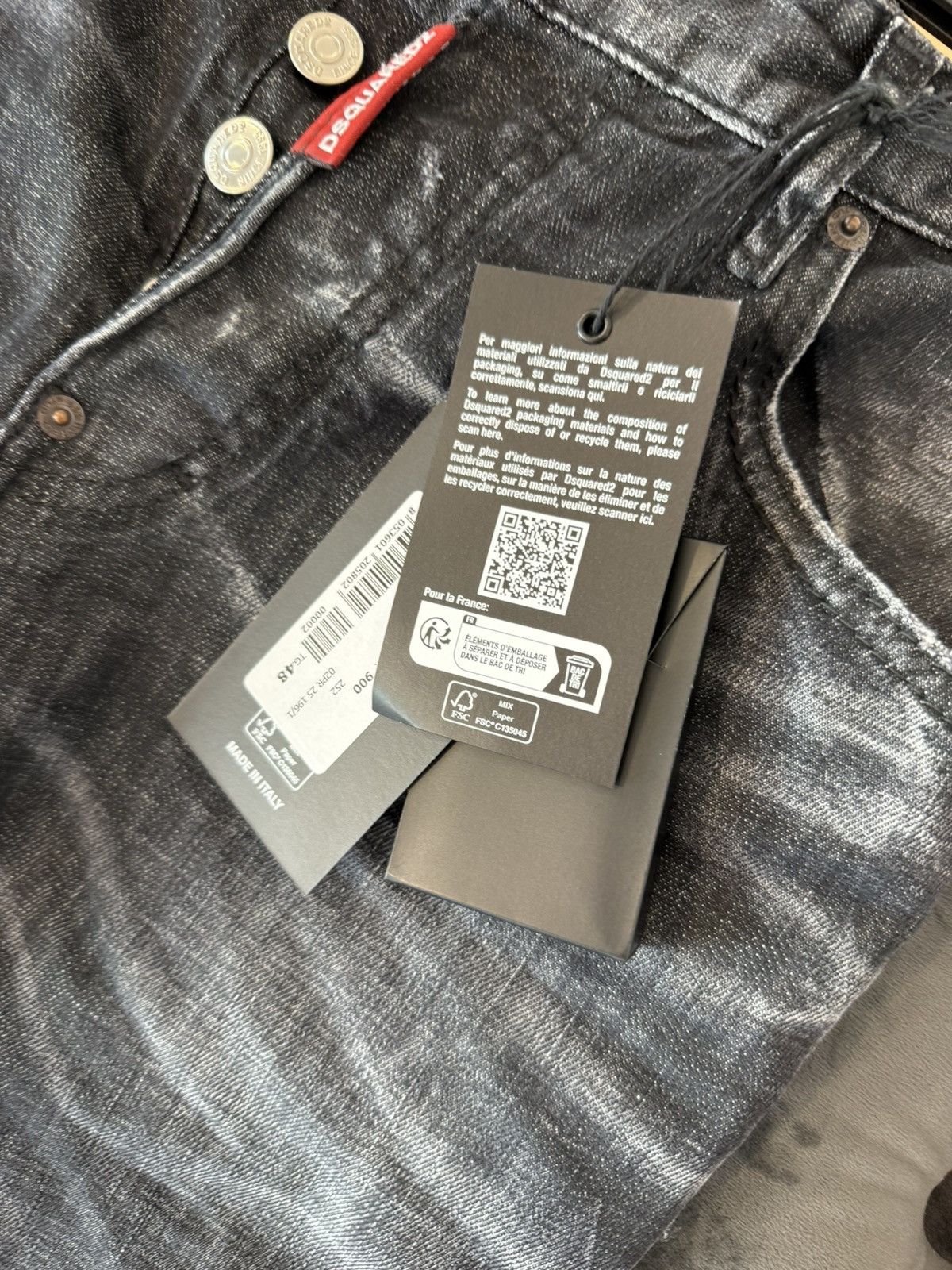 Dsquared2 Dsquared2 jean black strech slim Size US 32 / EU 48 - 4 Thumbnail