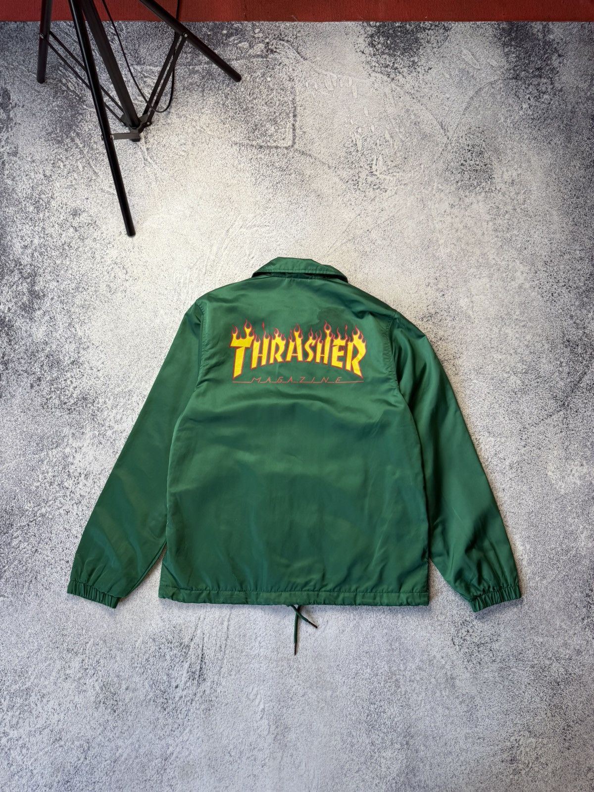 Thrasher VINTAGE THRASHER COACH JACKET SK8 Rare Size US S / EU 44-46 / 1 - 24 Thumbnail