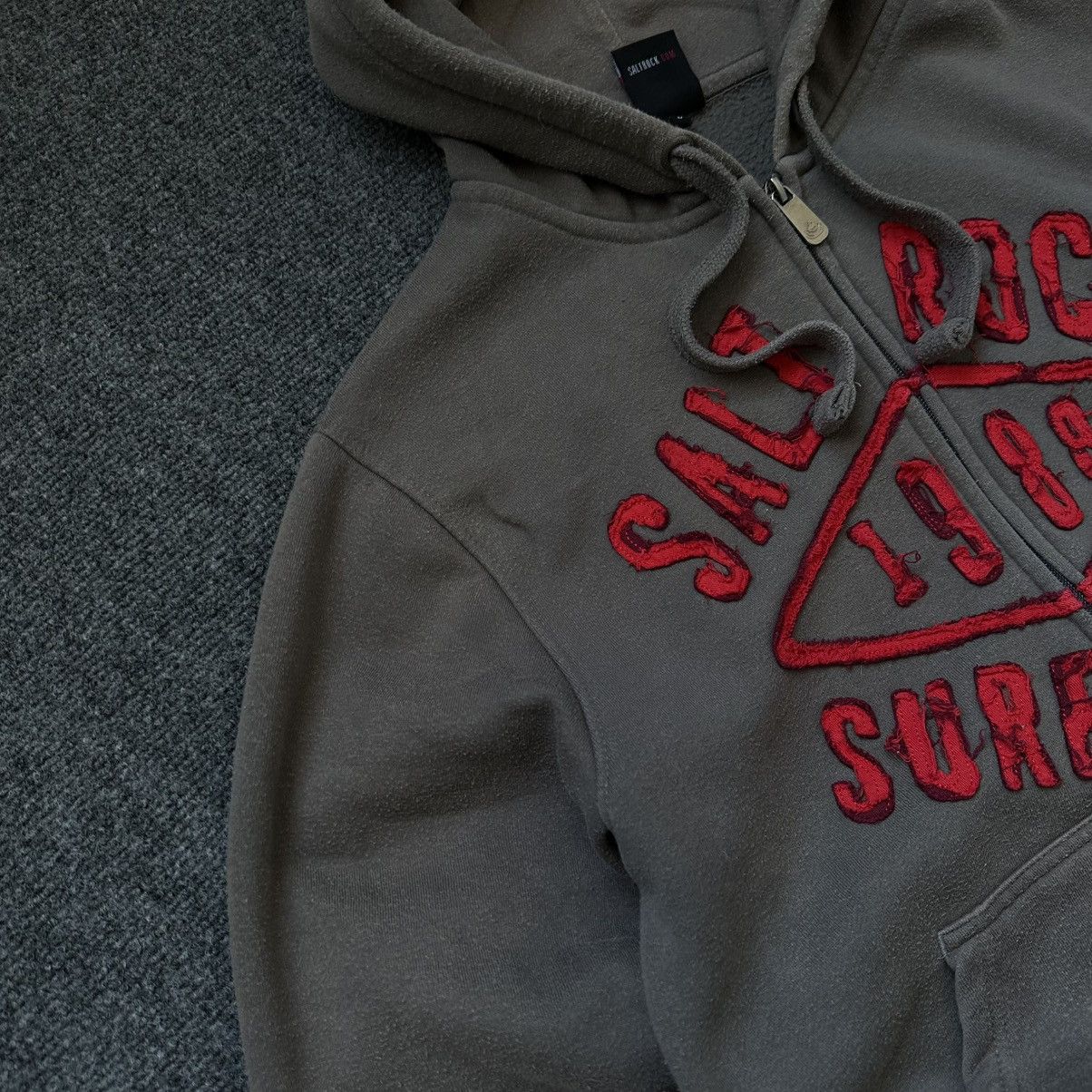 Sun Surf VTG Saltrock Zip Hoode Size S Surf Style 00s USA Hype Trend Size US S / EU 44-46 / 1 - 5 Thumbnail