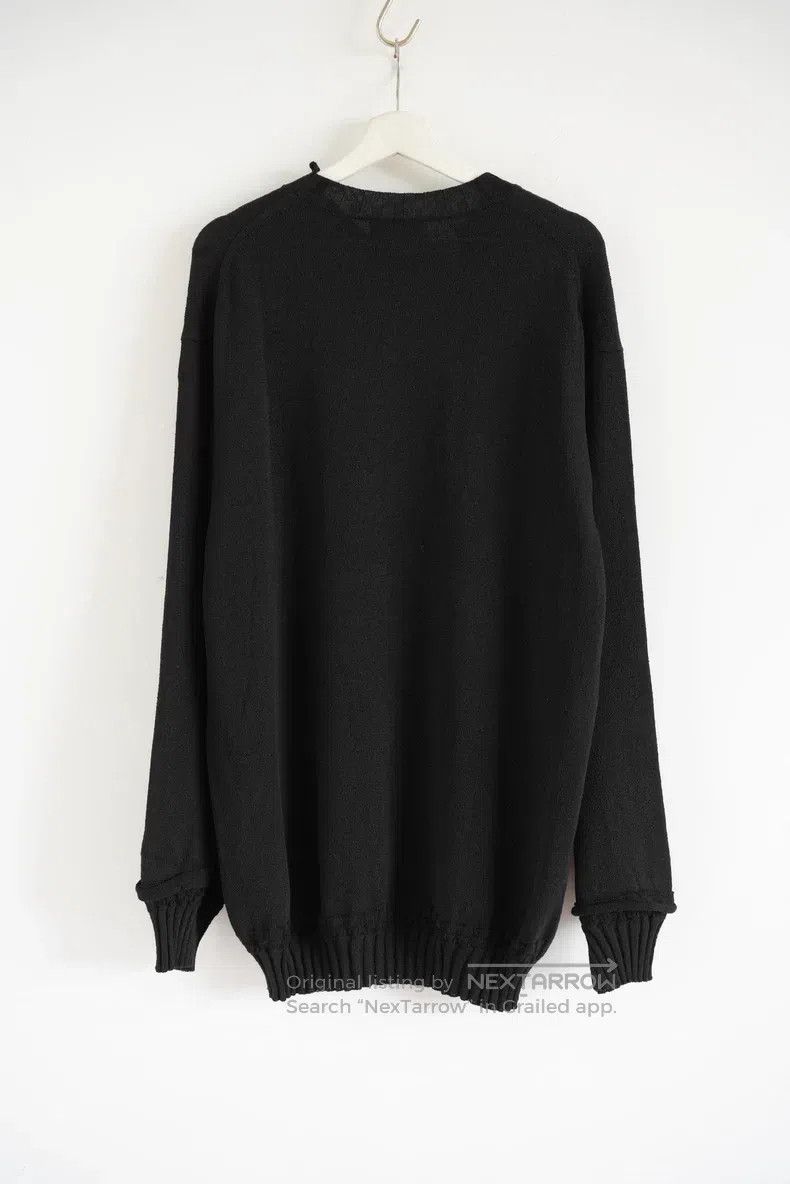 Yohji Yamamoto YOHJI YAMAMOTO Torn and Cut Sweater Size US L / EU 52-54 / 3 - 2 Thumbnail