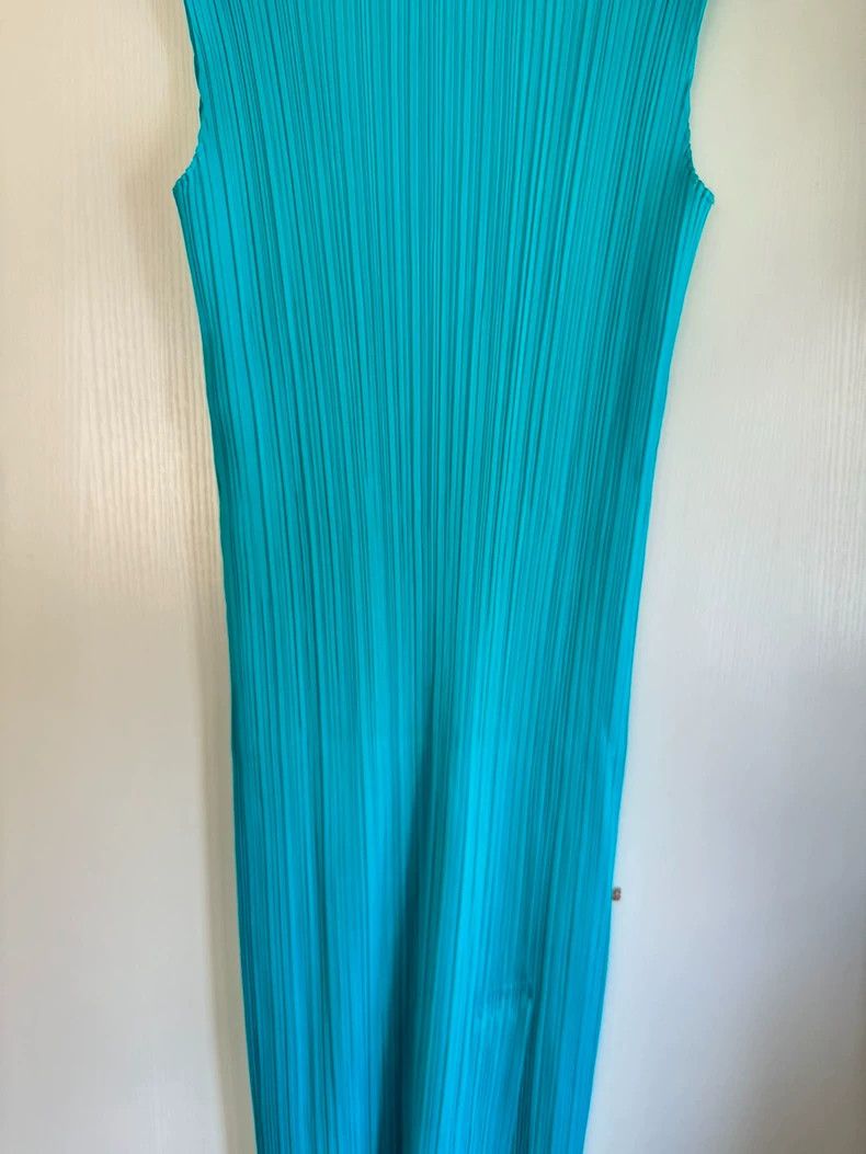 Issey Miyake Issey Miyake size:3 Blue dress Size M / US 6-8 / IT 42-44 - 4 Thumbnail