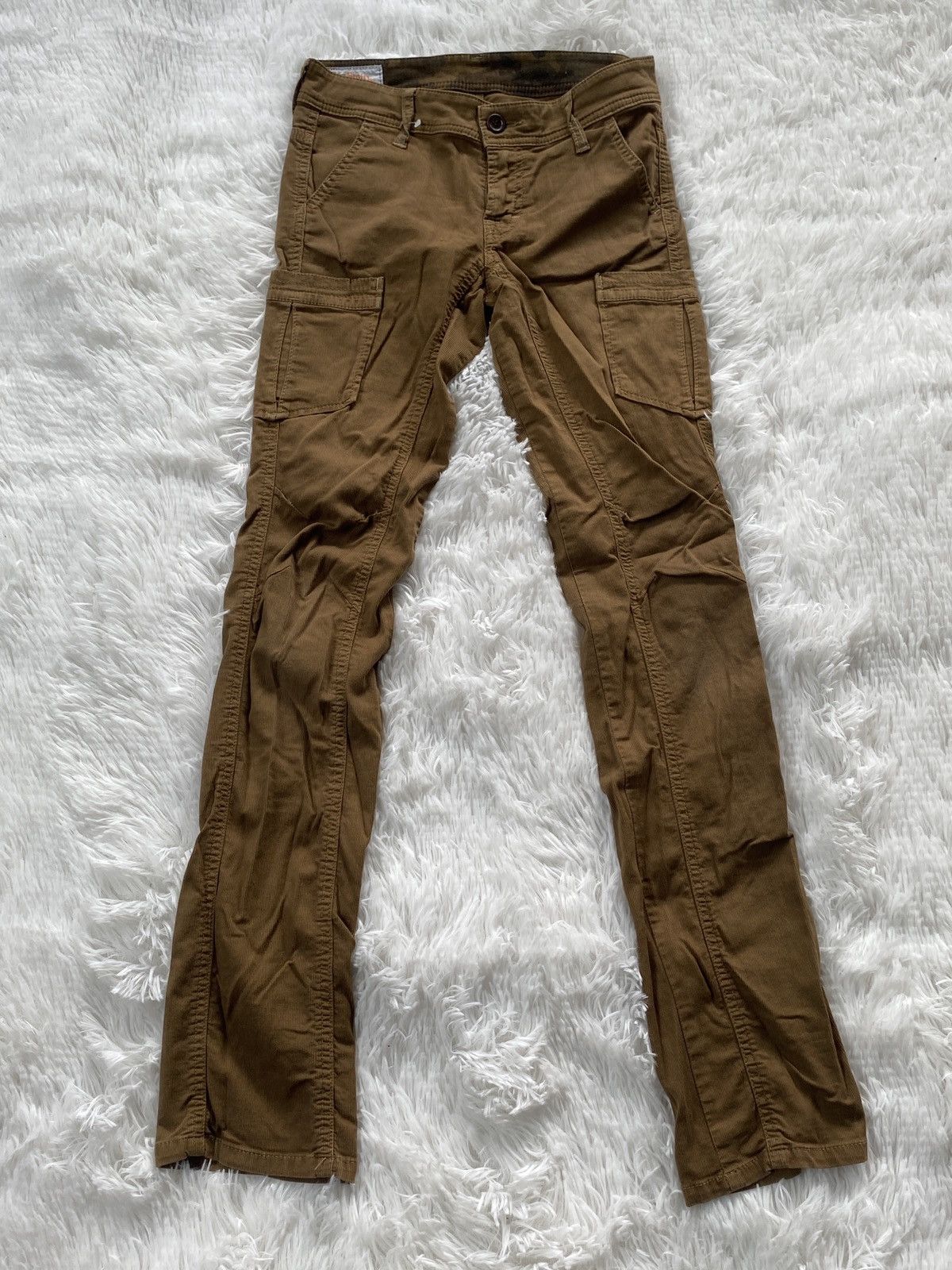 Japanese Brand 🔥OFFER🔥Betty Smith Skinny Cargo Pants Buckleback Japan Made Size 27" / US 4 / IT 40 - 1 Thumbnail