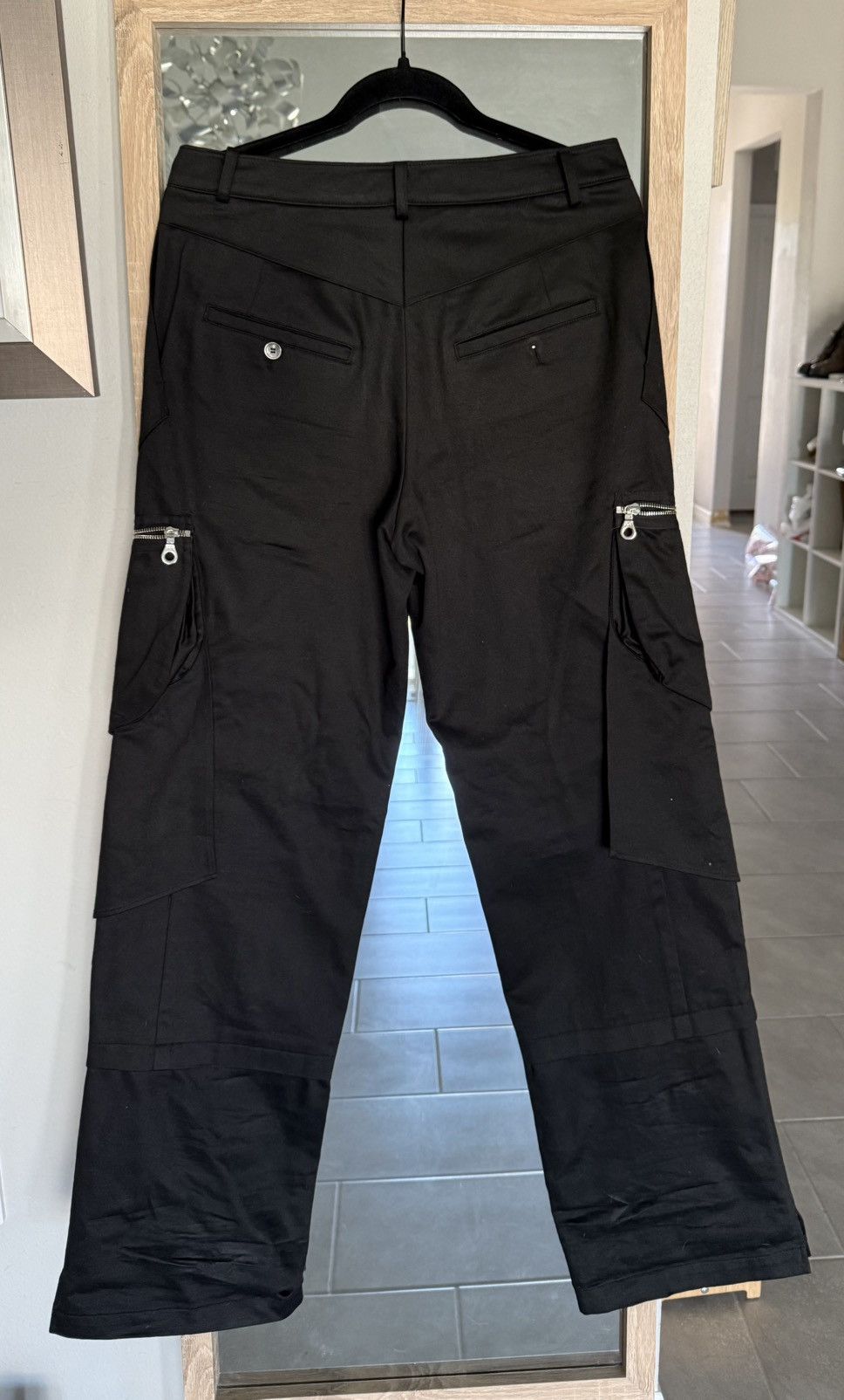 JiyongKim JIYONG KIM SS23 Paneled Cargo pants Size US 32 / EU 48 - 2 Thumbnail
