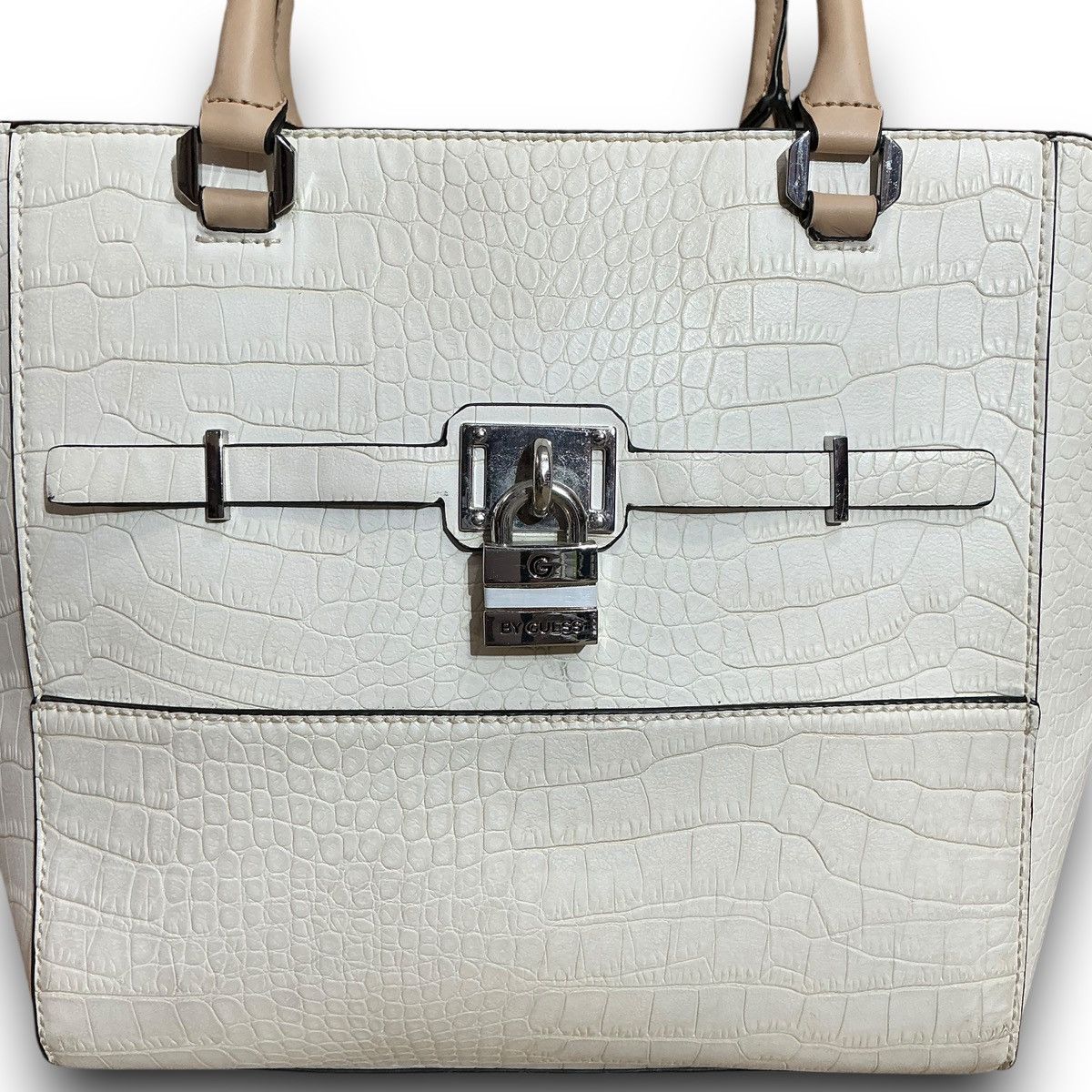 Guess Y2K Vintage G by Guess Faux Alligator Croc Embossed Handbag Size ONE SIZE - 2 Thumbnail