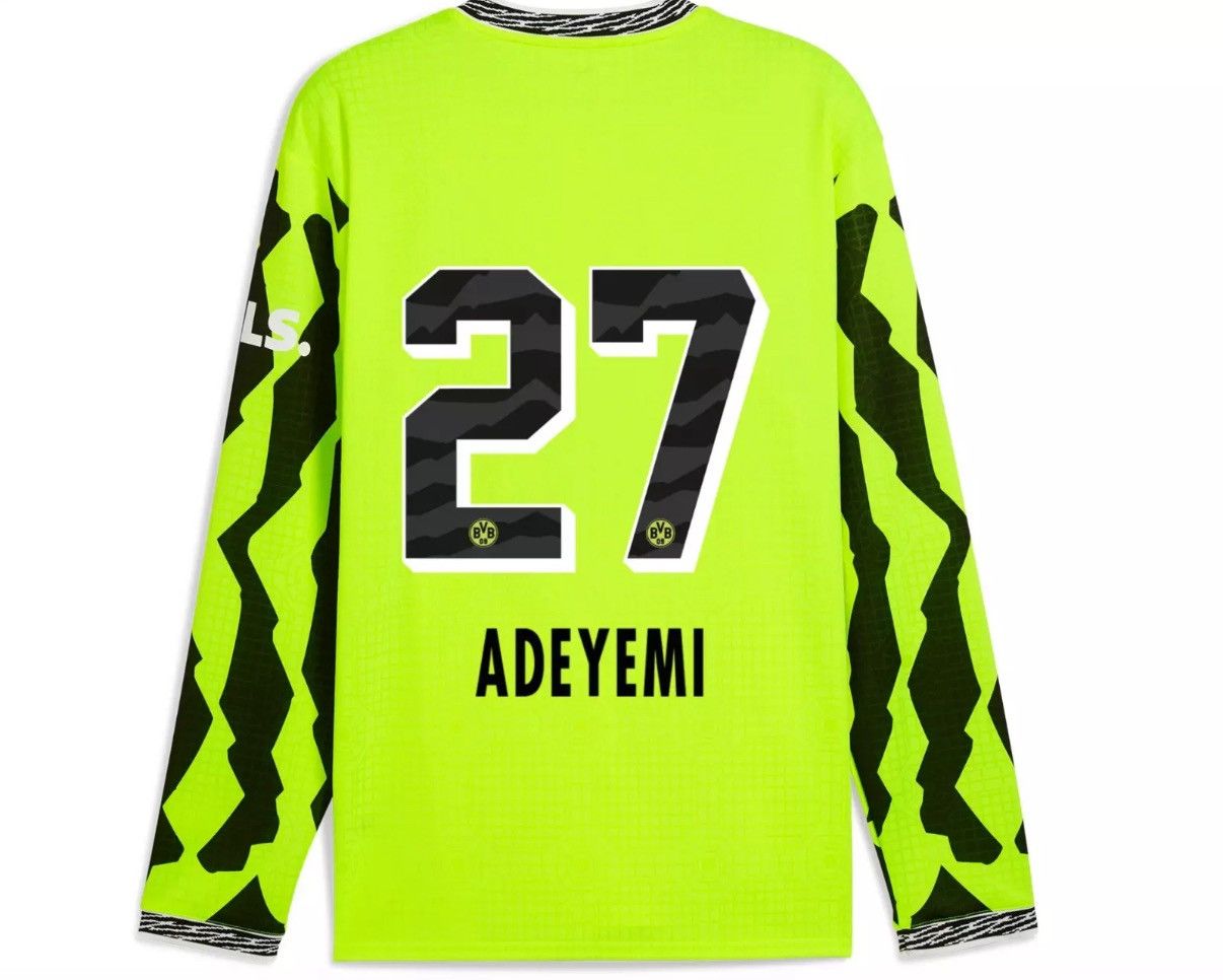 Puma Puma Borussia Dortmund Culture Anniversary LS Jersey Adeyemi Size US L / EU 52-54 / 3 - 1 Thumbnail
