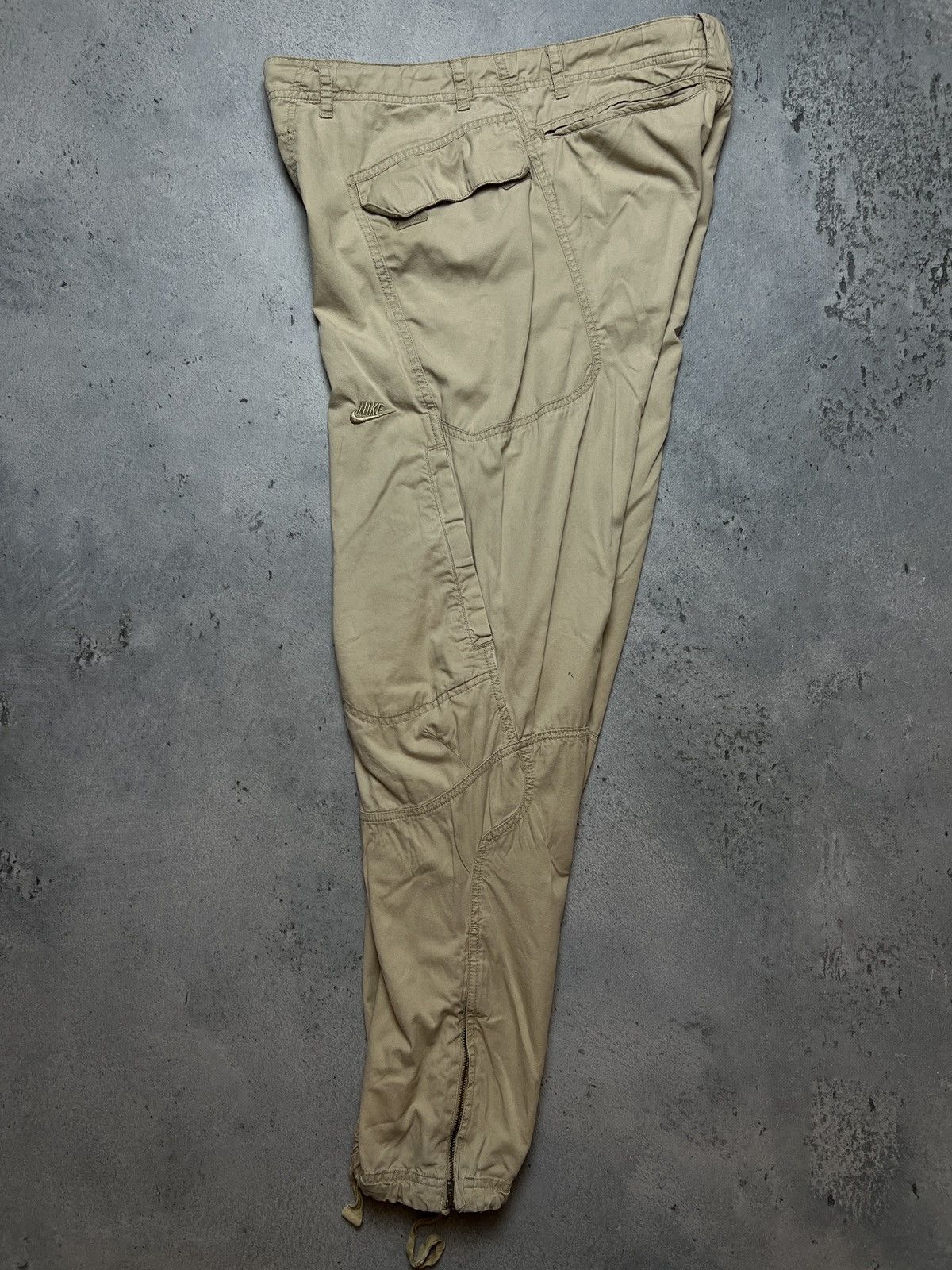 Nike Nike Track Cargo Pants Baggy Vintage Gorpcore Drill Joggers Size US 32 / EU 48 - 3 Thumbnail