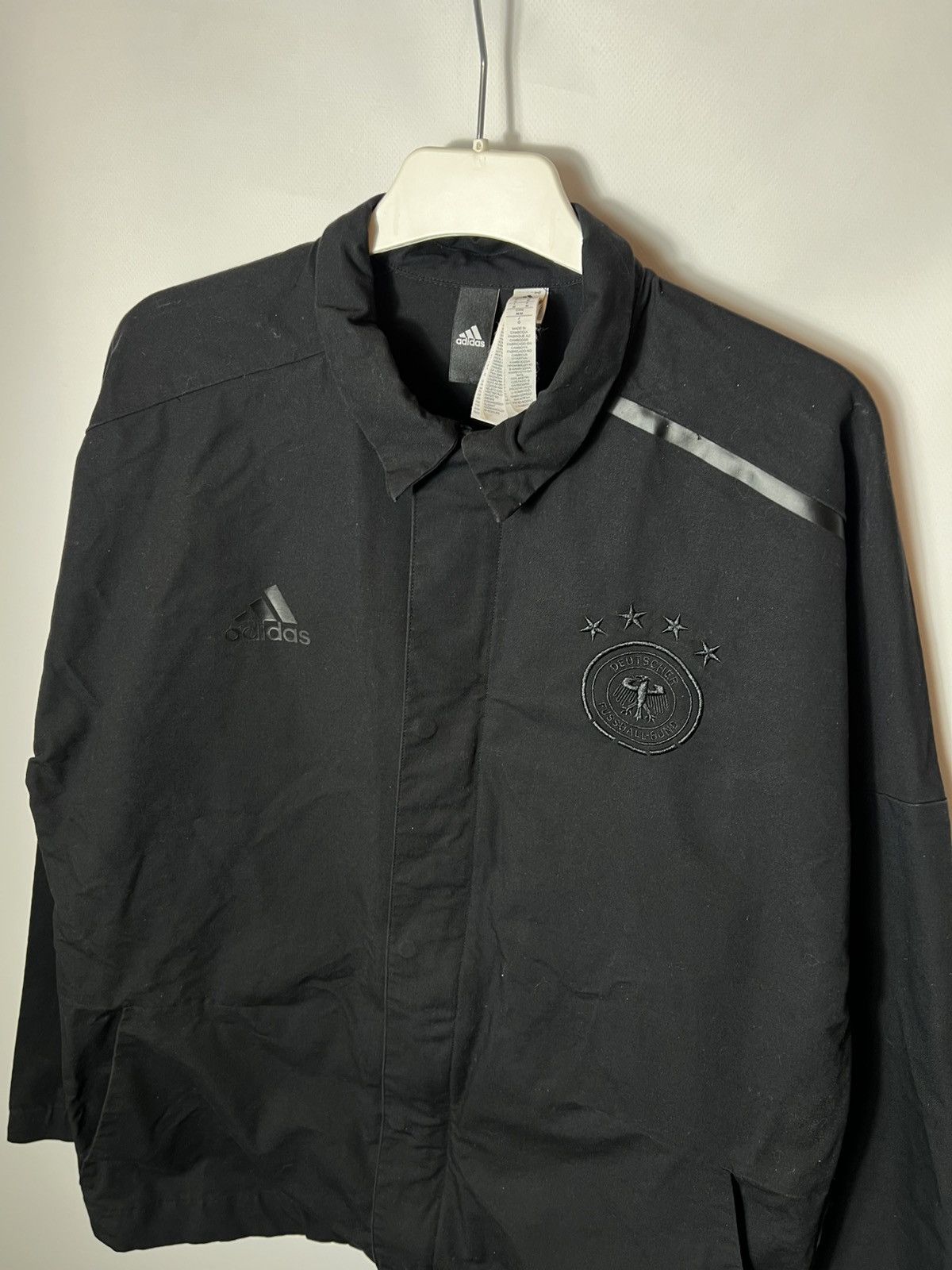 Adidas Vintage adidas Germany ZNE National Soccer Football Jacket Size US M / EU 48-50 / 2 - 2 Thumbnail