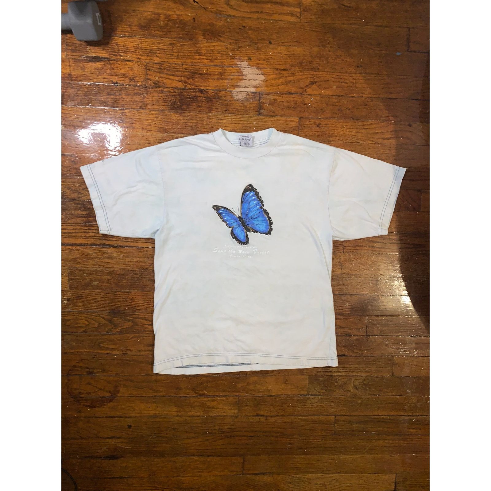 Other Vtg Save The Rainforest T Shirt M Butterfly Costa Rica Tee Size M / US 6-8 / IT 42-44 - 1 Thumbnail
