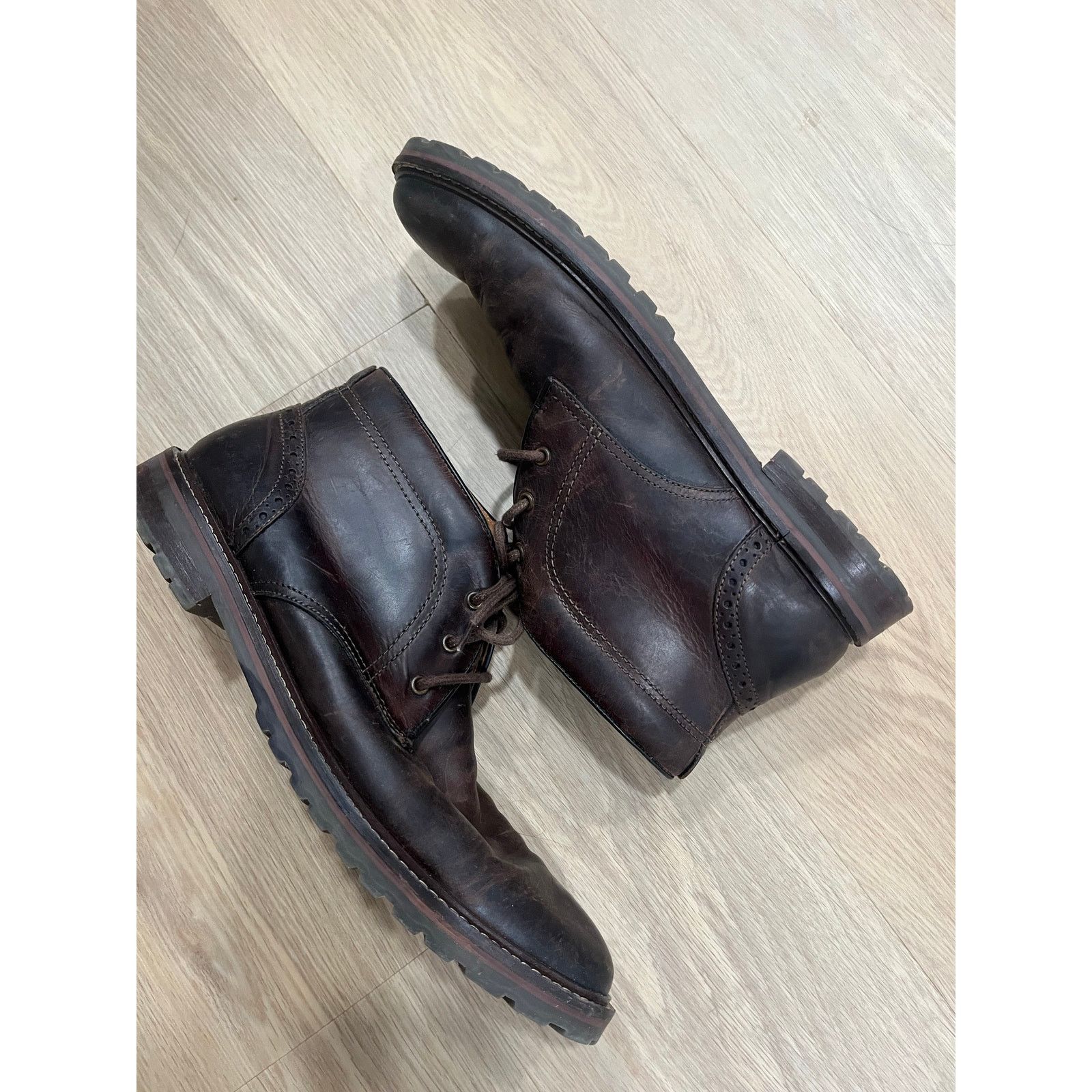 Florsheim Men's-Florsheim-11875-Designer-Fenway Chukka-Brown Size US 11 / EU 44 - 3 Thumbnail