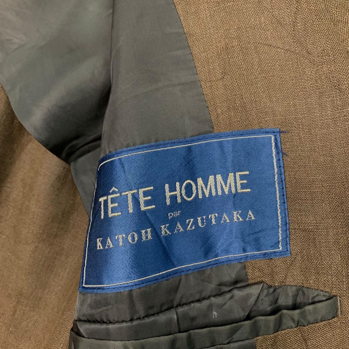 Tete Homme TETE HOMME Par Katoh Kazutaka Casual Jacket#2934-C133 Size US M / EU 48-50 / 2 - 13 Thumbnail