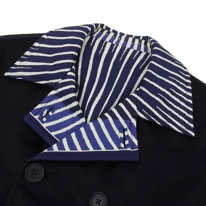 Hermes hermes double-breasted coat silk size L Size US L / EU 52-54 / 3 - 4 Thumbnail