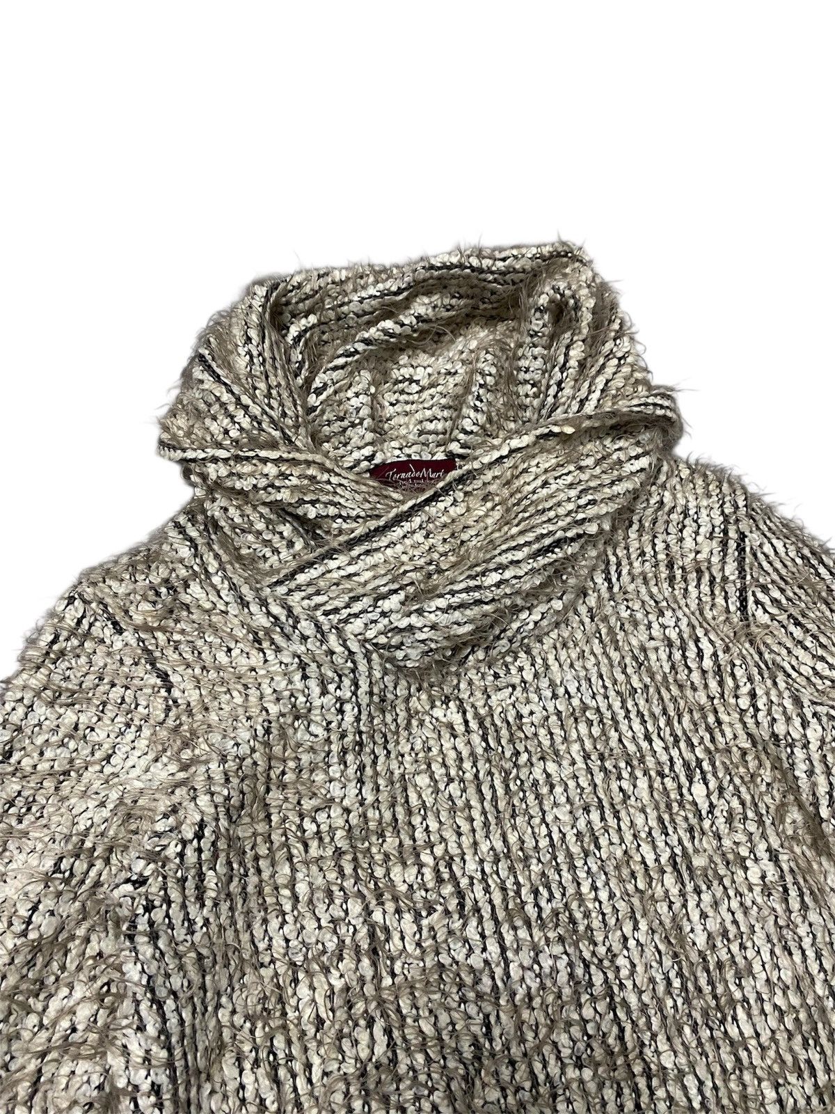 Tornado Mart Tornado Mart Mohair Fur Knitwear Size L / US 10 / IT 46 - 4 Thumbnail