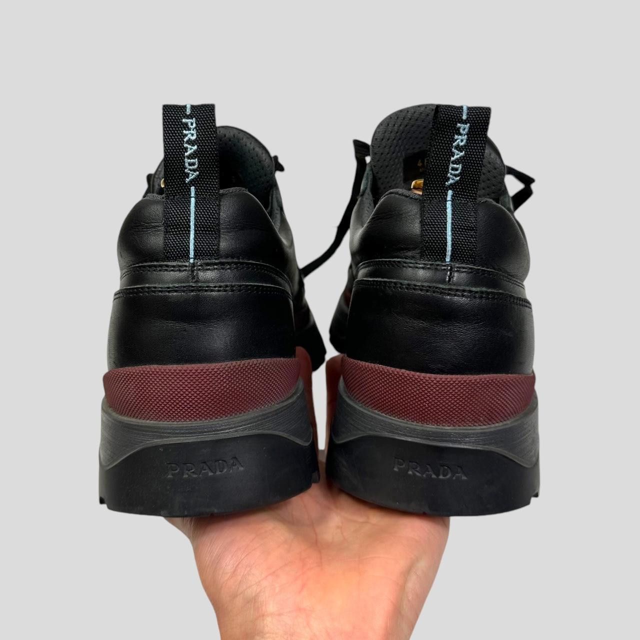 Prada Prada Milano FW18 Leather Low Brixxen Boot - UK9 Size US 10 / EU 43 - 2 Thumbnail