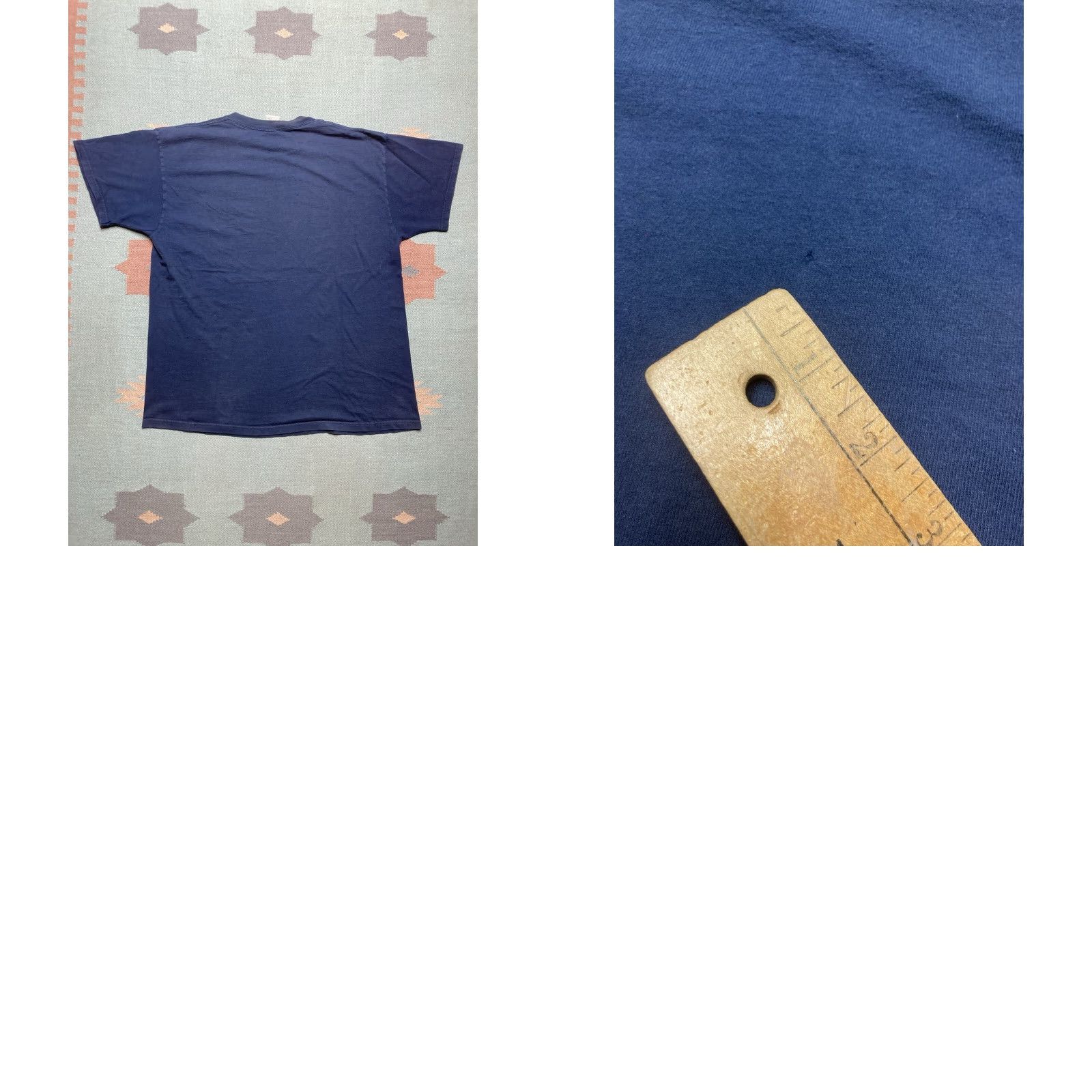 NCAA VINTAGE Michigan Wolverines University T-Shirt XL Blue Men Size US XL / EU 56 / 4 - 8 Thumbnail