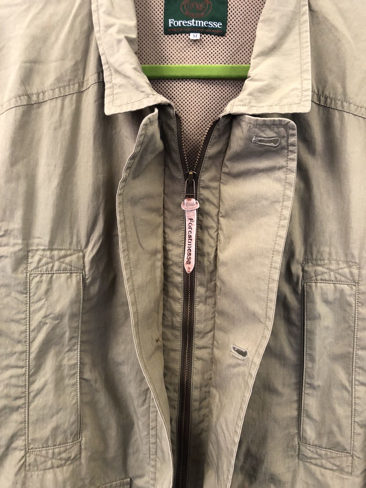 Japanese Brand Forrestmesse Vintage Light Jacket Size US L / EU 52-54 / 3 - 16 Thumbnail