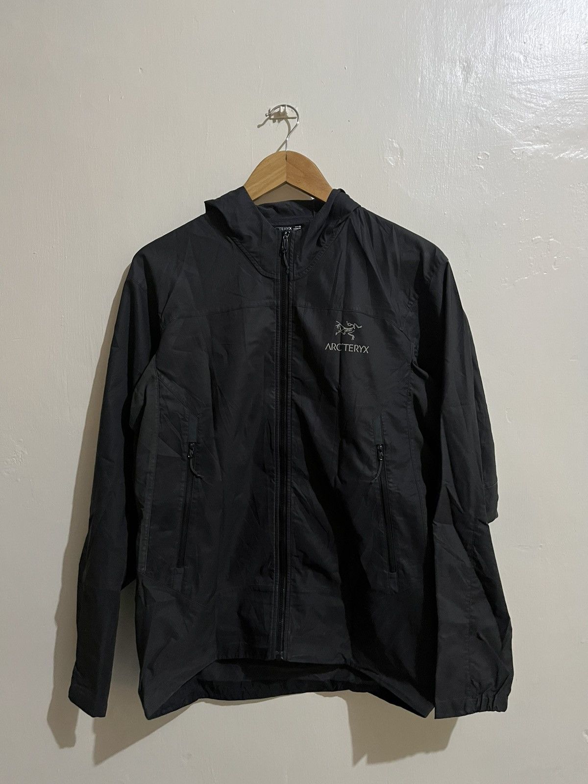 ジャケット・アウター RARE Arcteryx Celeris Jacket Nylon Black Arc'teryx Arcteryx Celeris windbreaker jacket black | Grailed