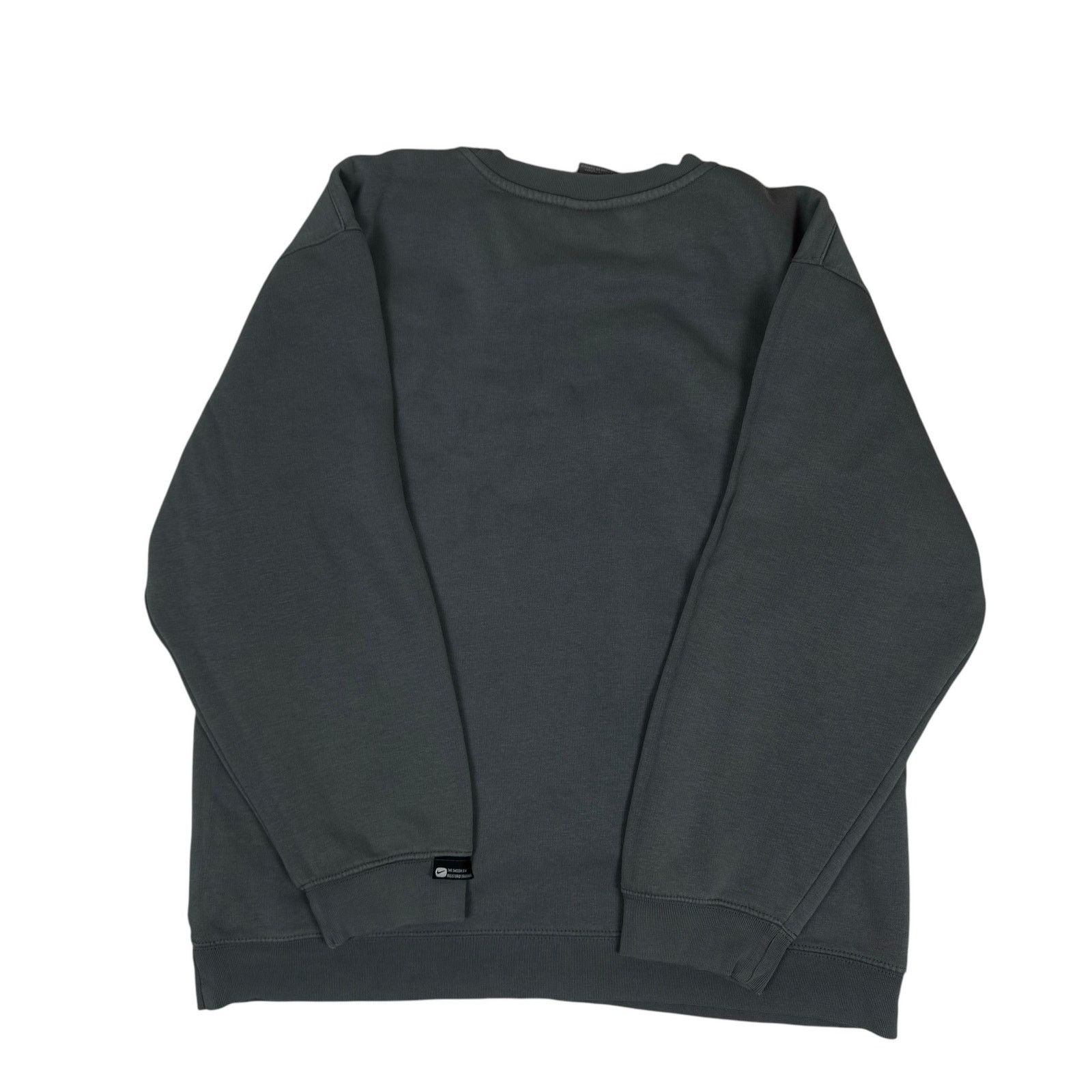 Nike × Vintage VTG Nike Gray Fleece Lined Pullover Sweatshirt Size US M / EU 48-50 / 2 - 4 Thumbnail