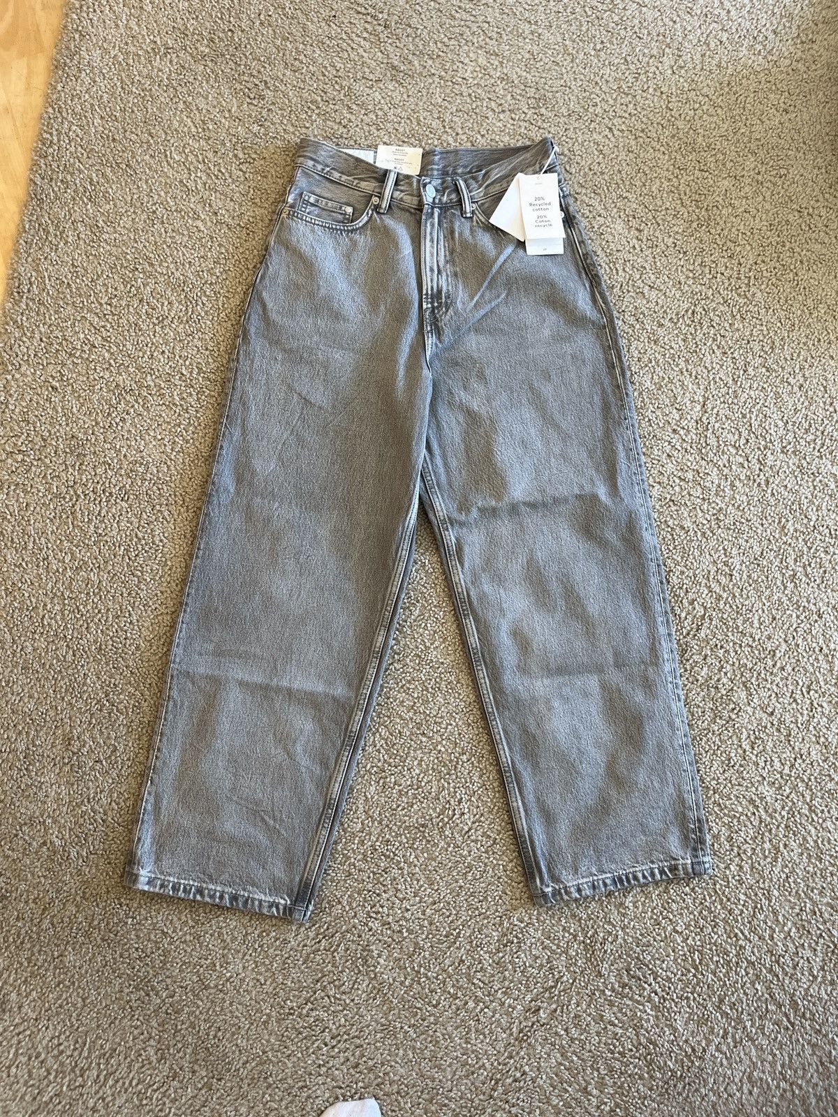 H&M Baggy H&M Grey Jeans Size US 32 / EU 48 - 1 Thumbnail